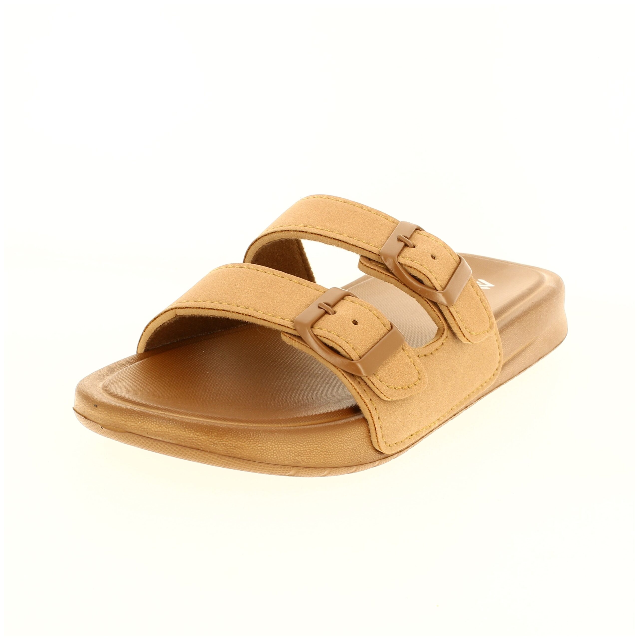 AVI Women Casual Slip-On Sandal Beige