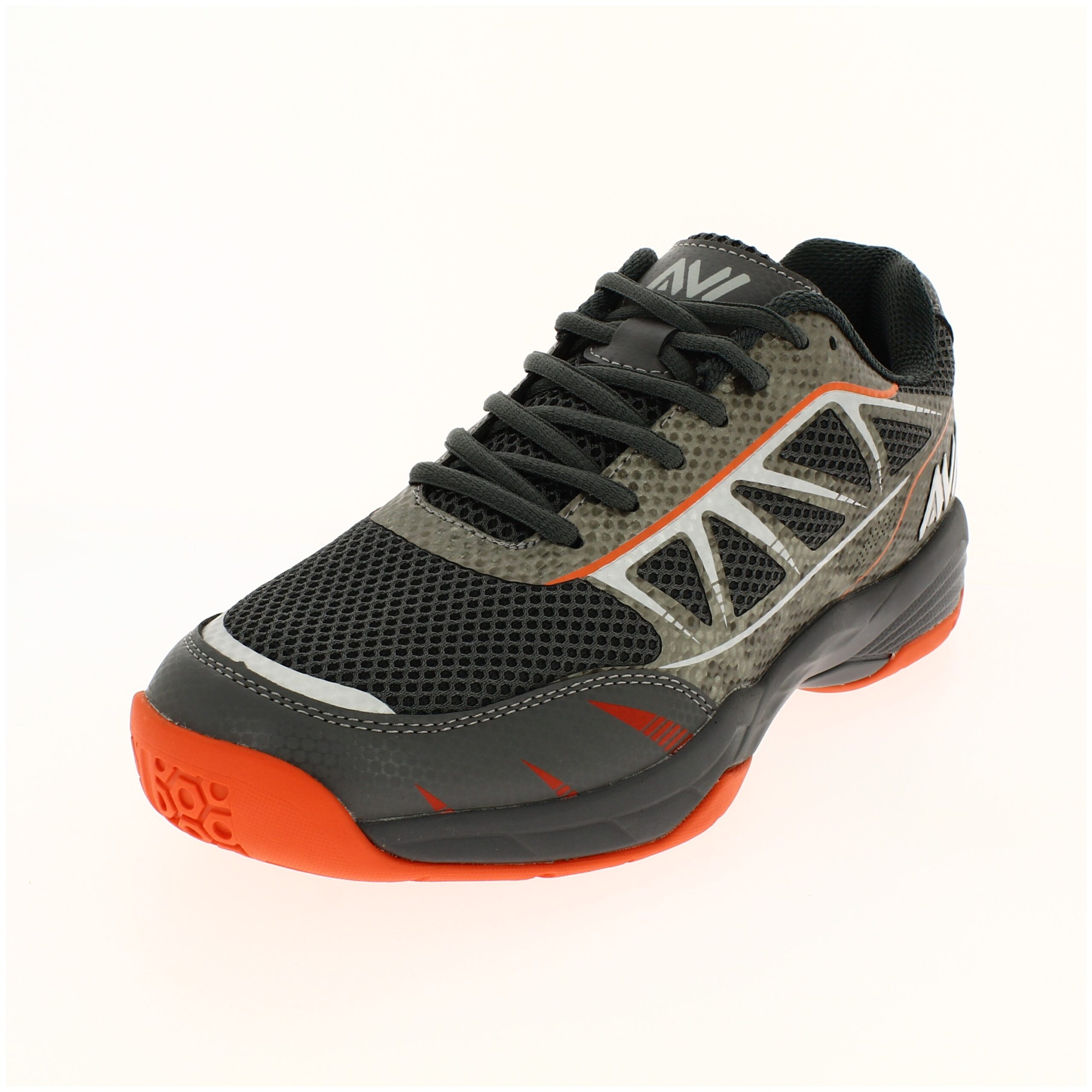AVI Men Badminton Lacing Shoe Grey