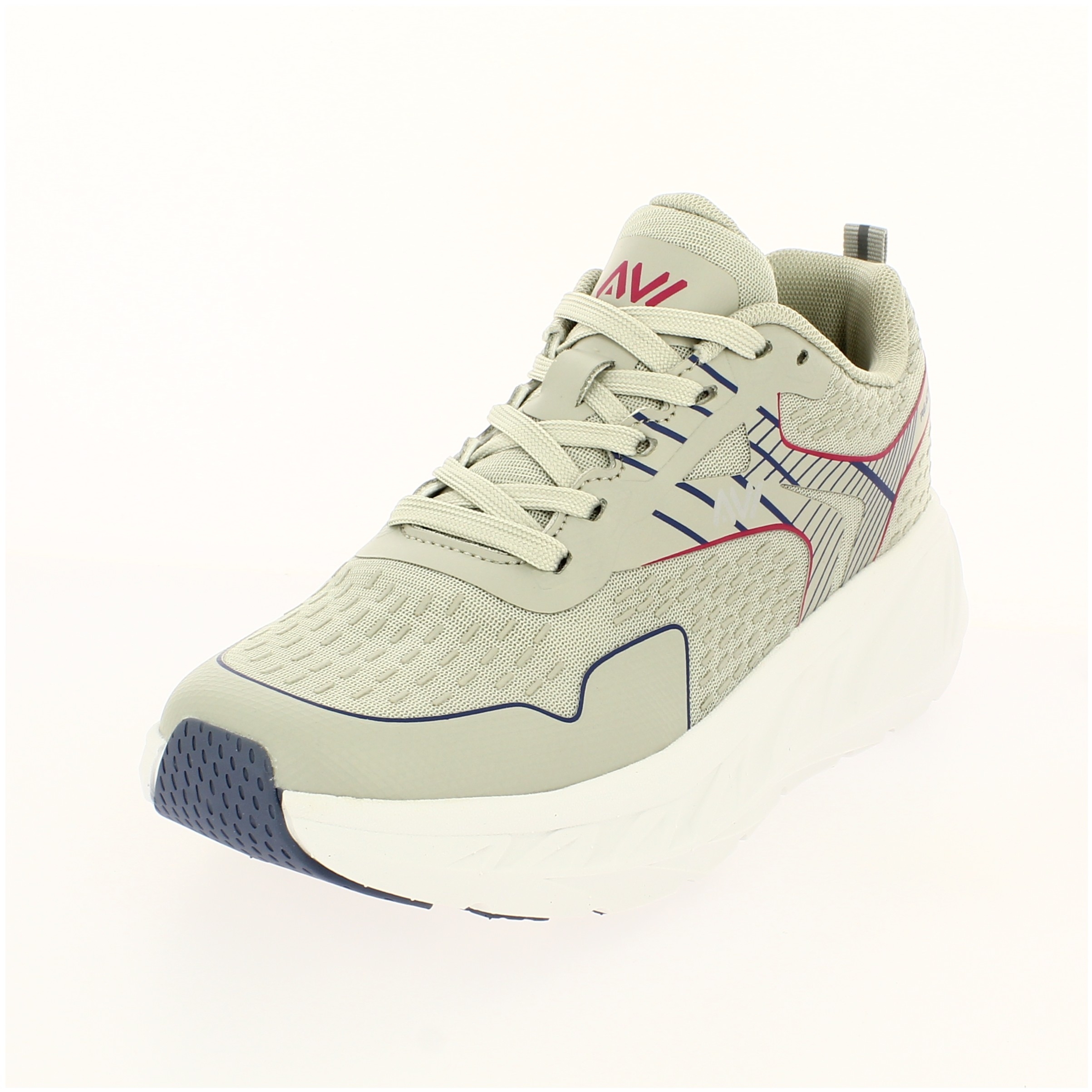 AVI Women Casual Lacing Shoe Cream
