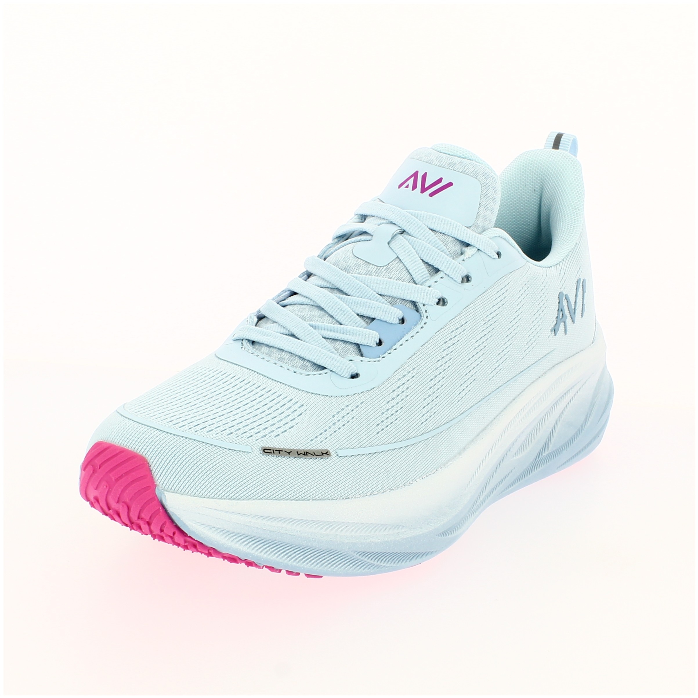 AVI Women Running Lacing Shoe Blue