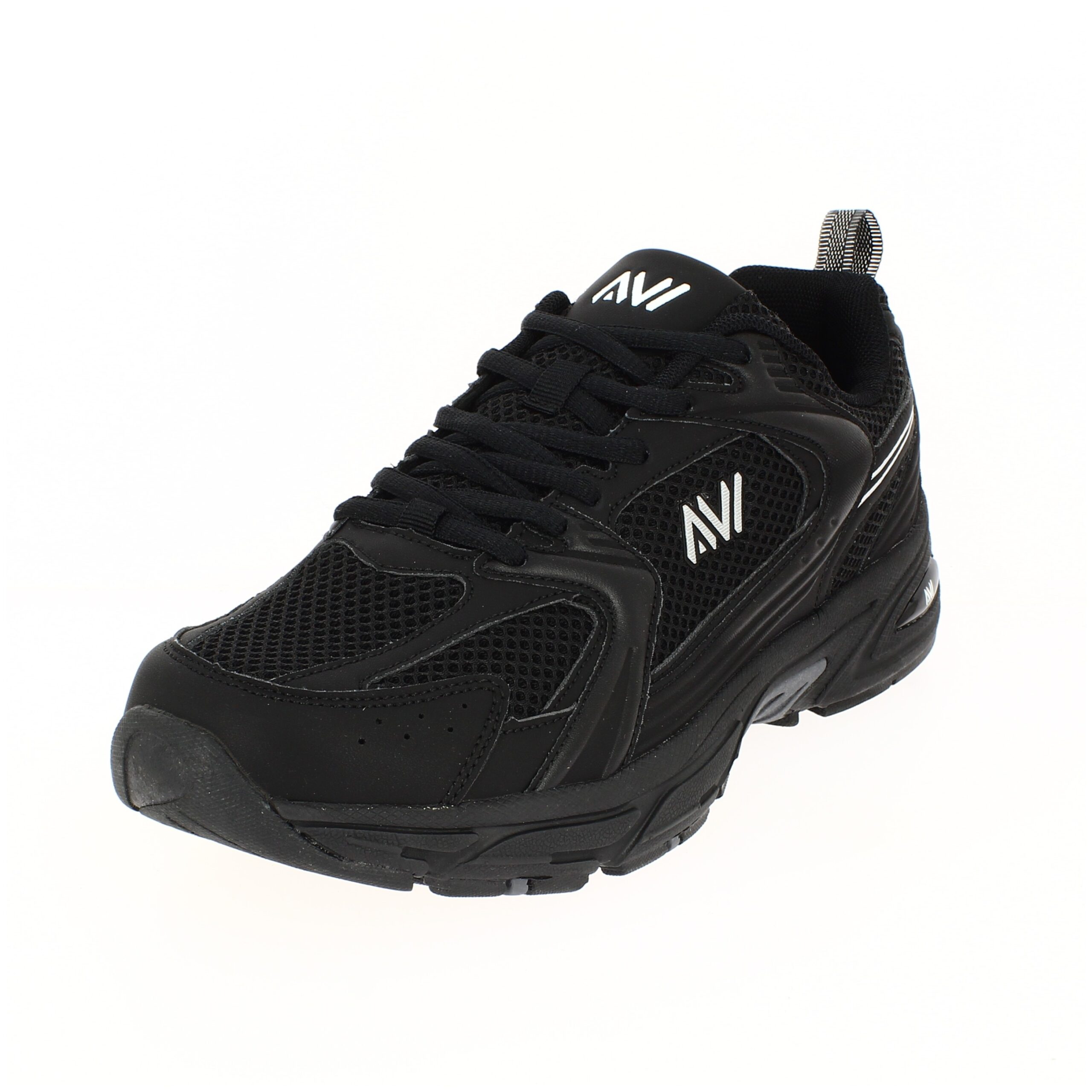 AVI Men Running Lacing Shoe Black