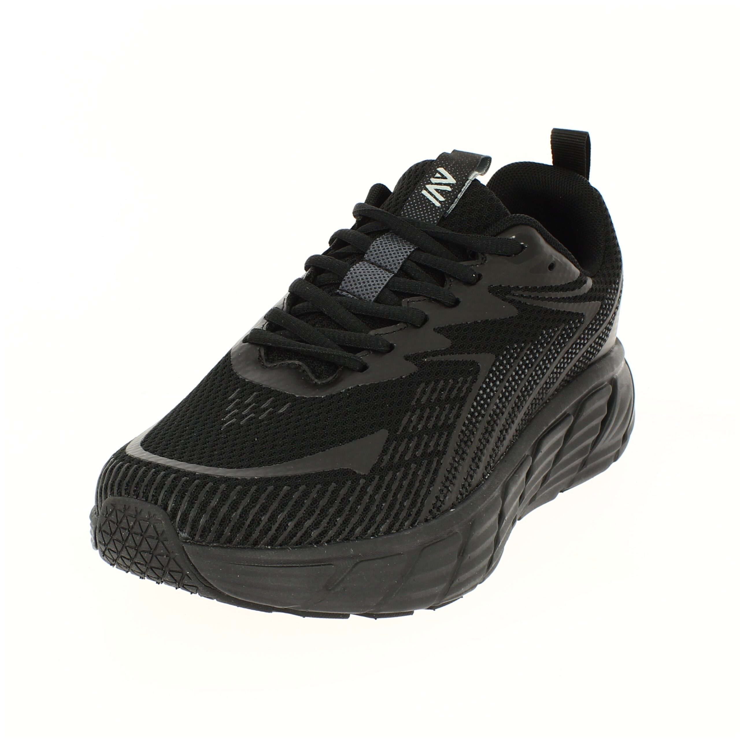 AVI Men Running Lacing Shoe Black