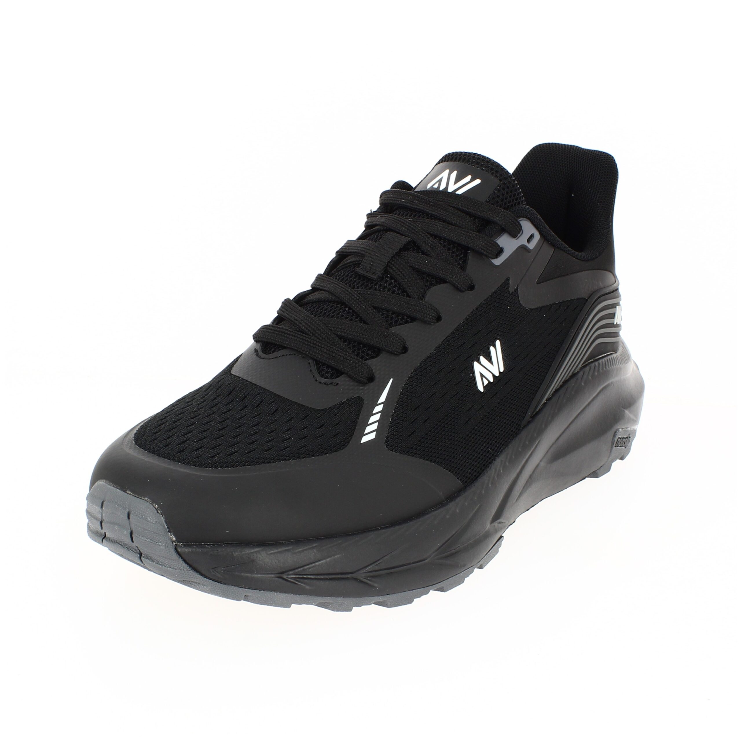 AVI Men Running Lacing Shoe Black