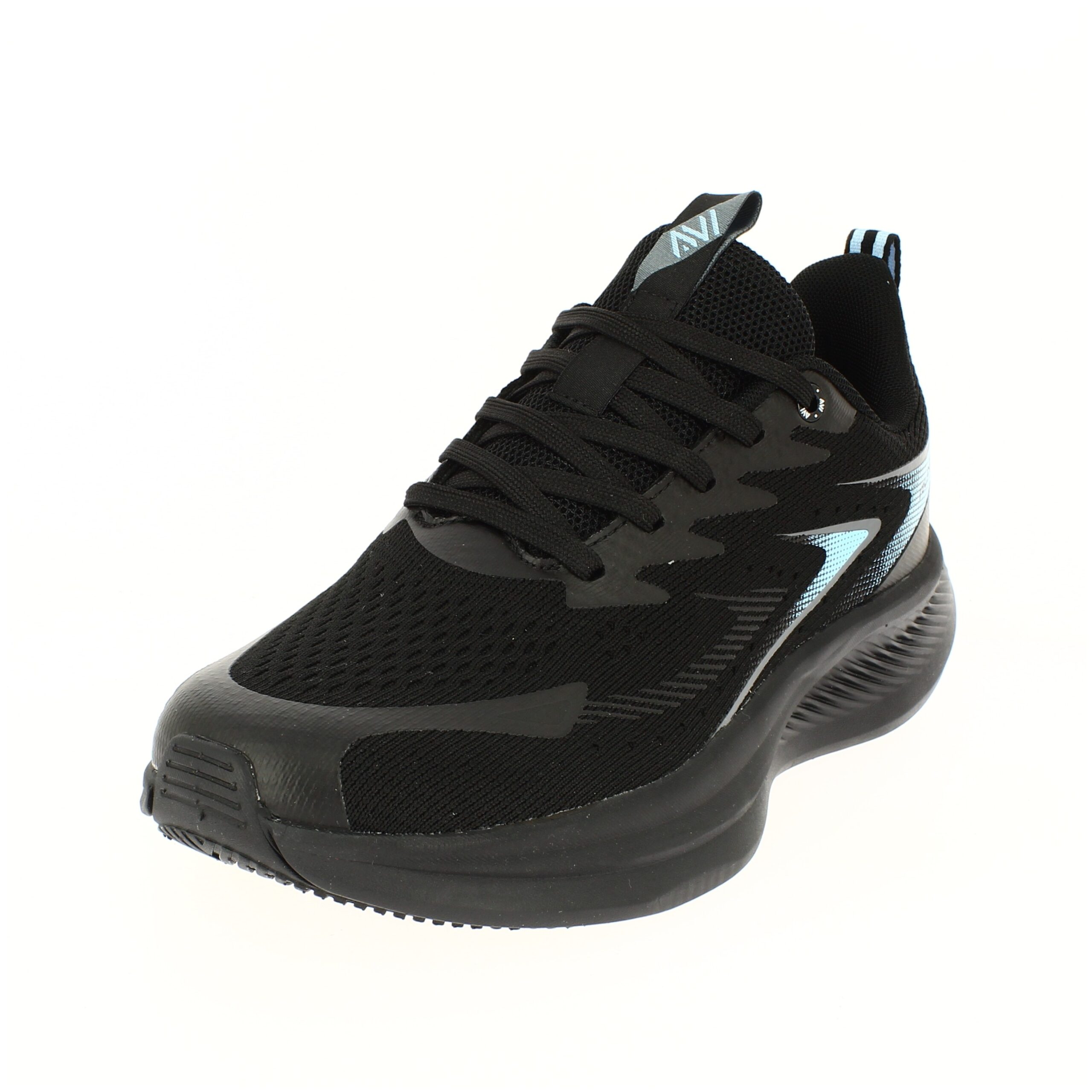 AVI Men Running Lacing Shoe Black