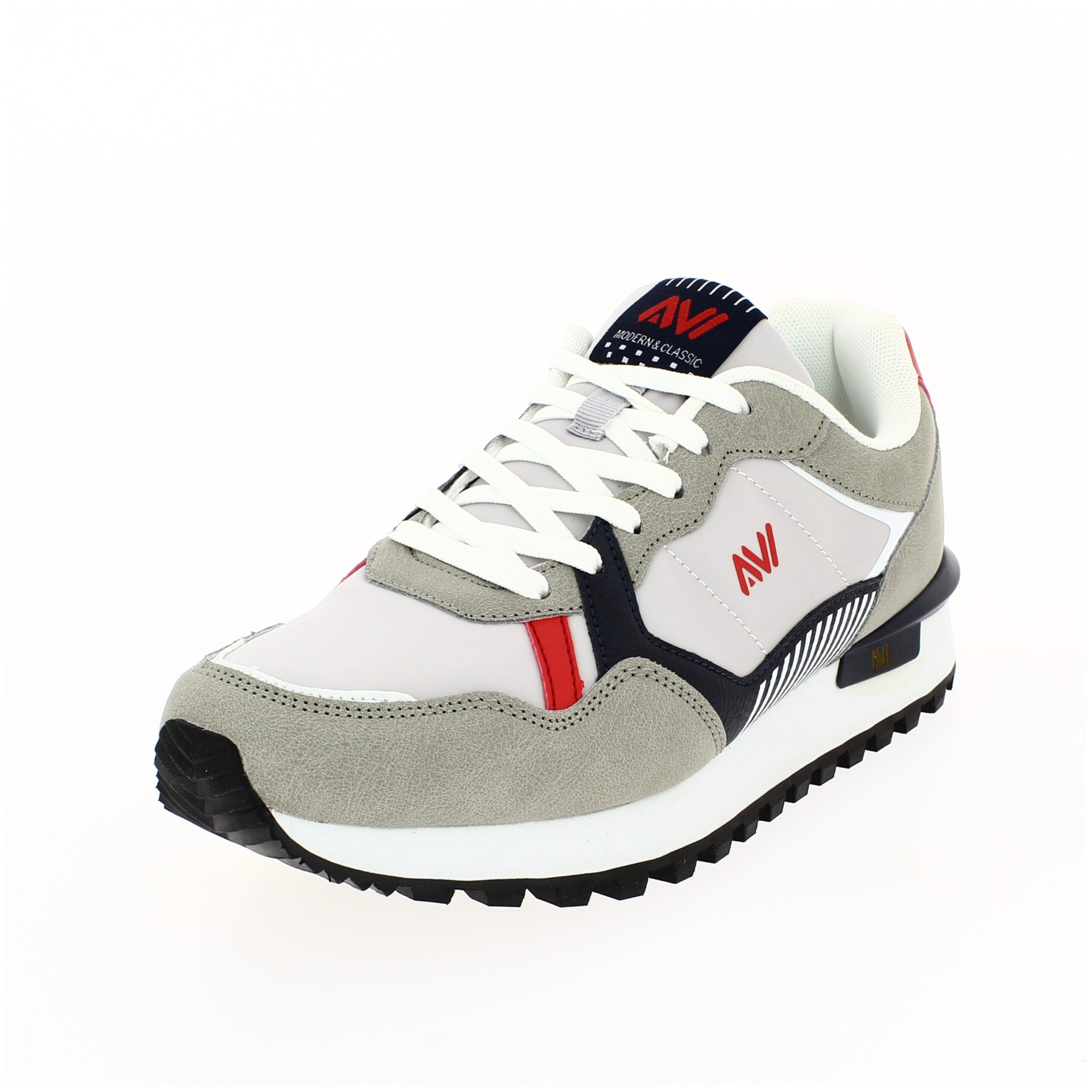 AVI Men Casual Lacing Shoes Beige