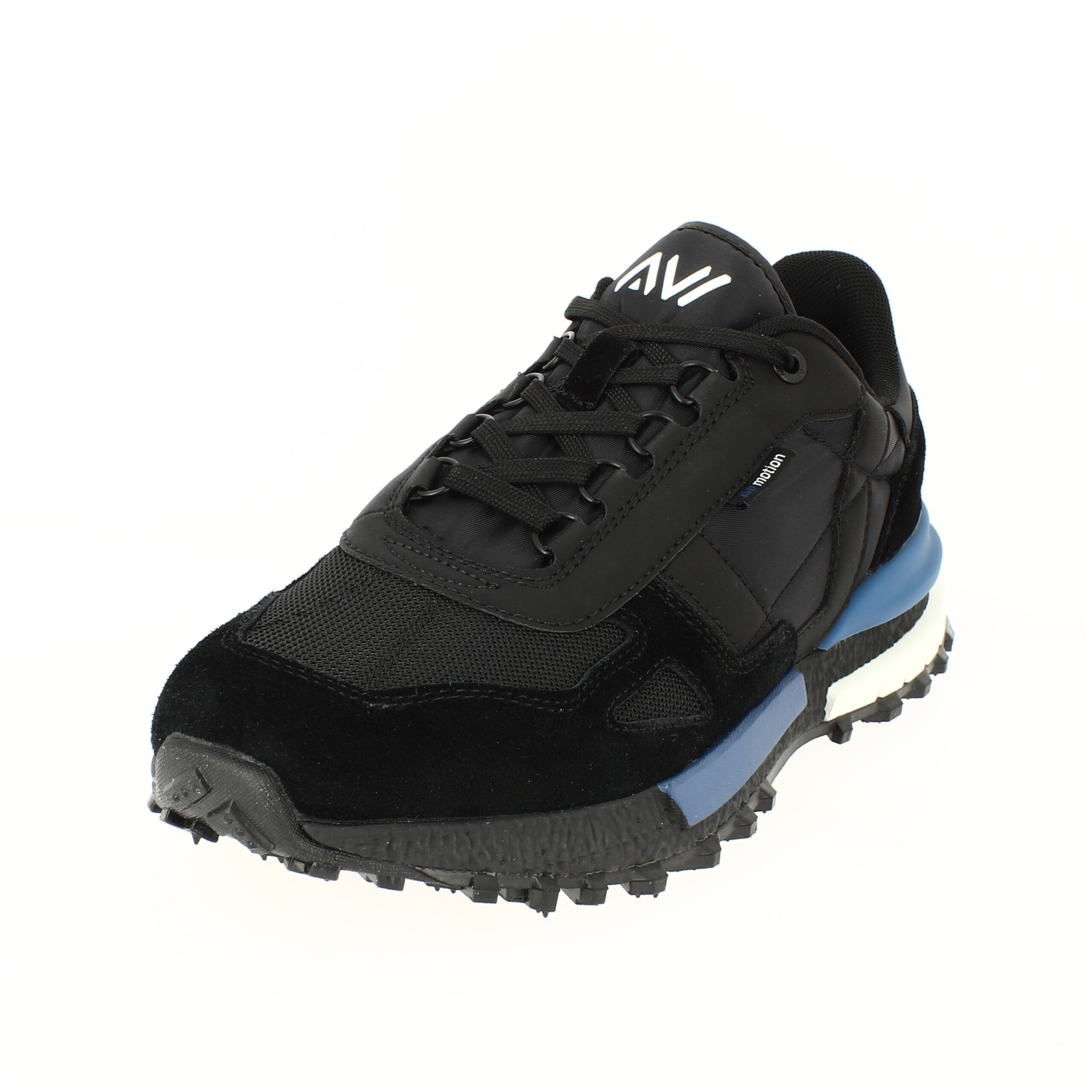 AVI Men Casual Lacing Shoe Black