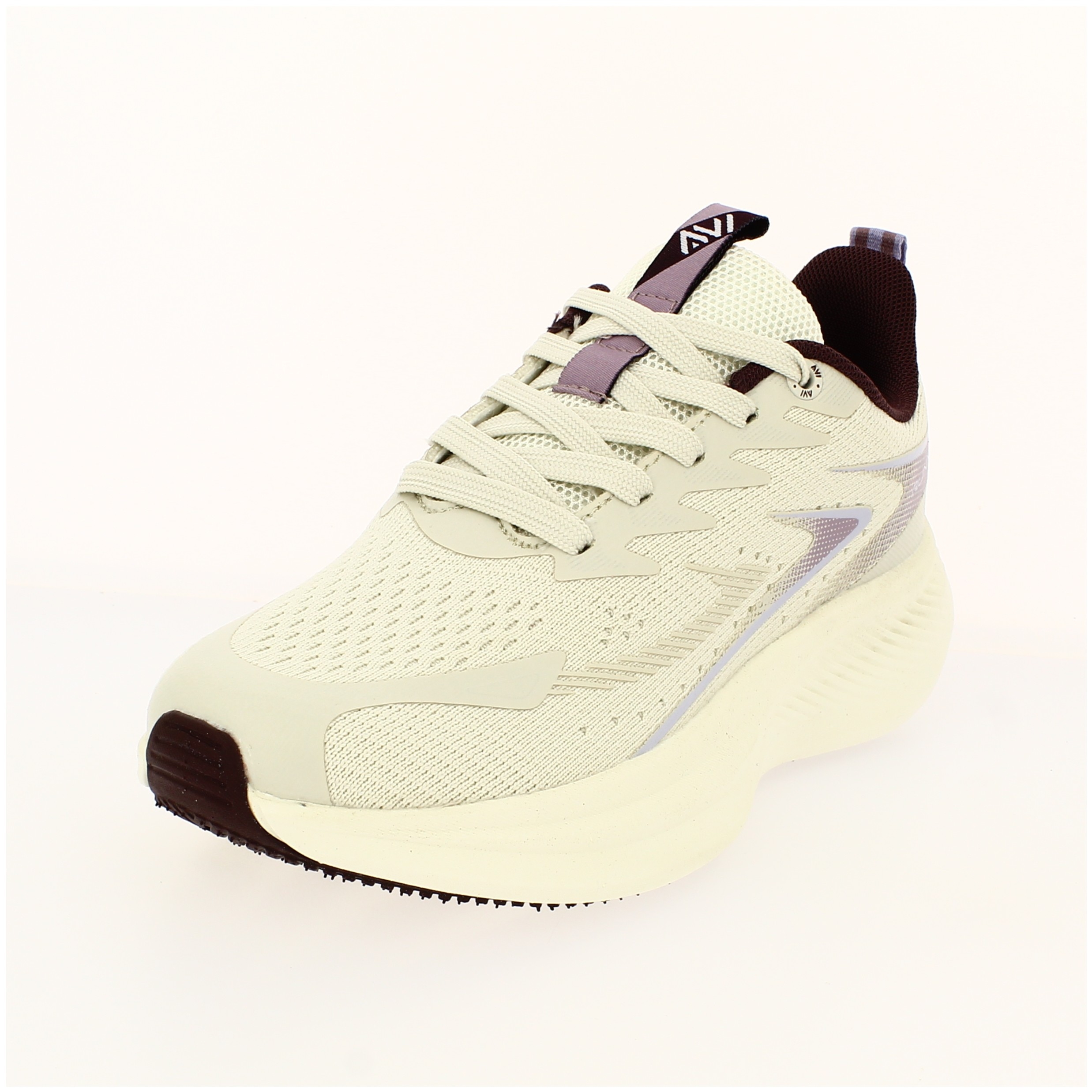 AVI Women Running Lacing Shoe Beige