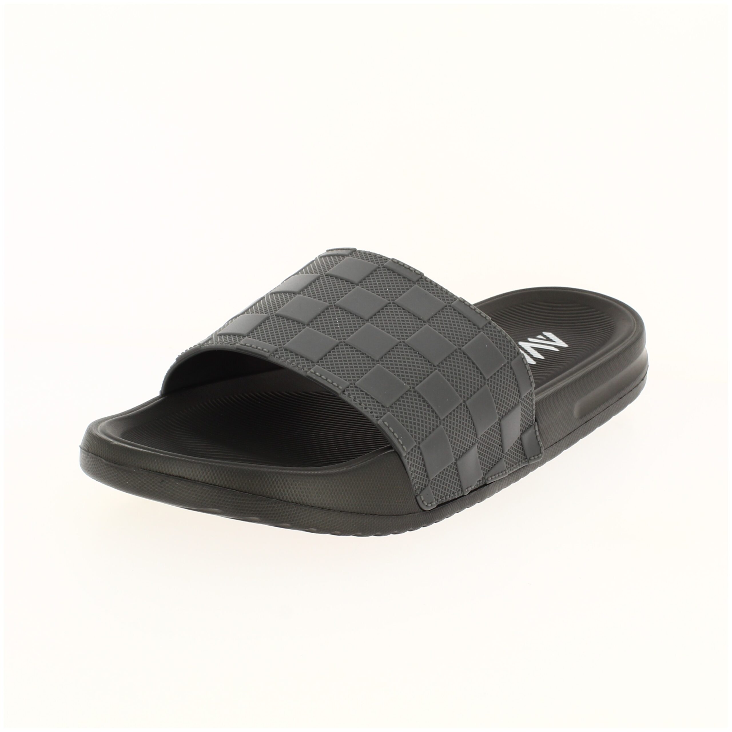 AVI Men Casual Slip-On Slider Gray