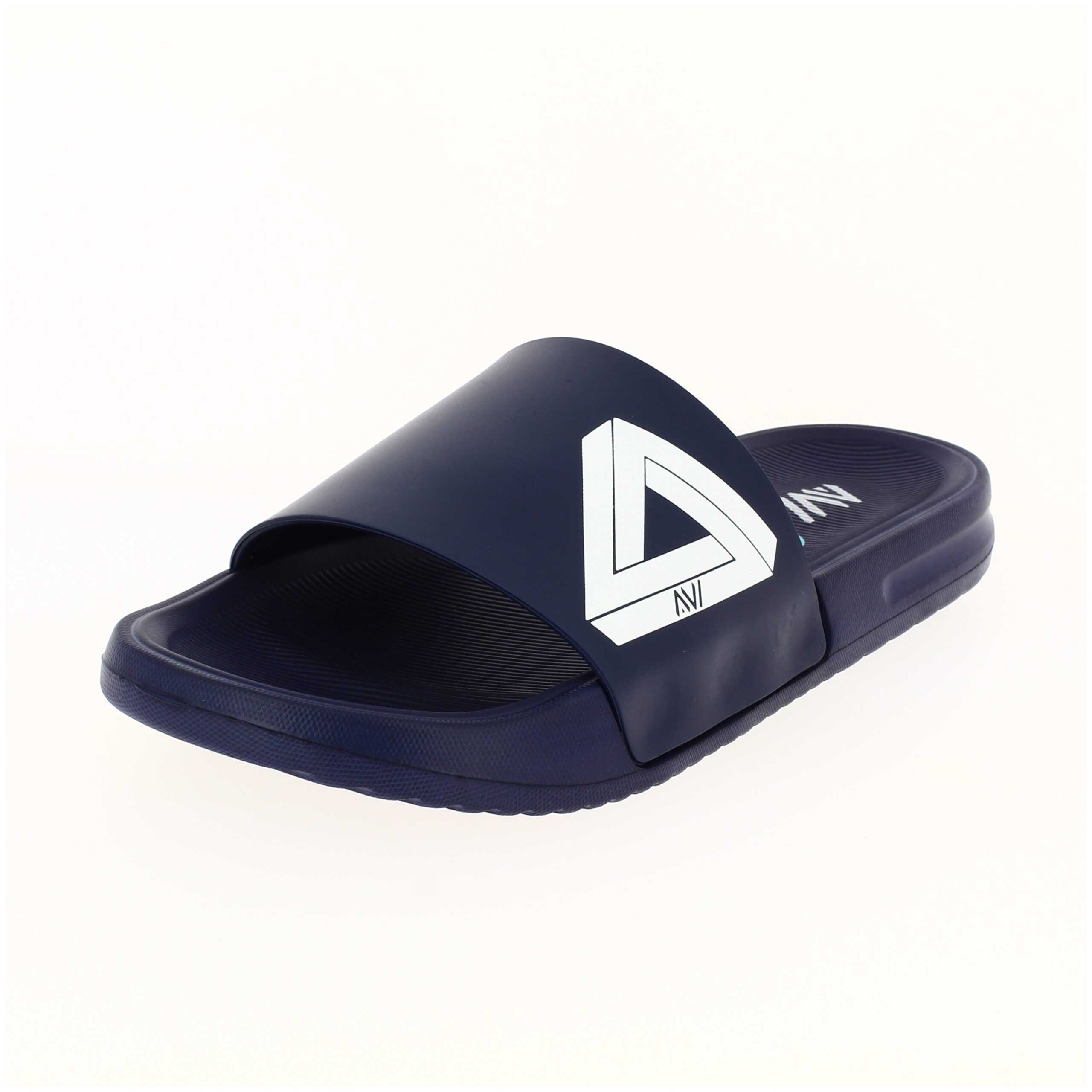 AVI Men Casual Slip-On Slider Blue