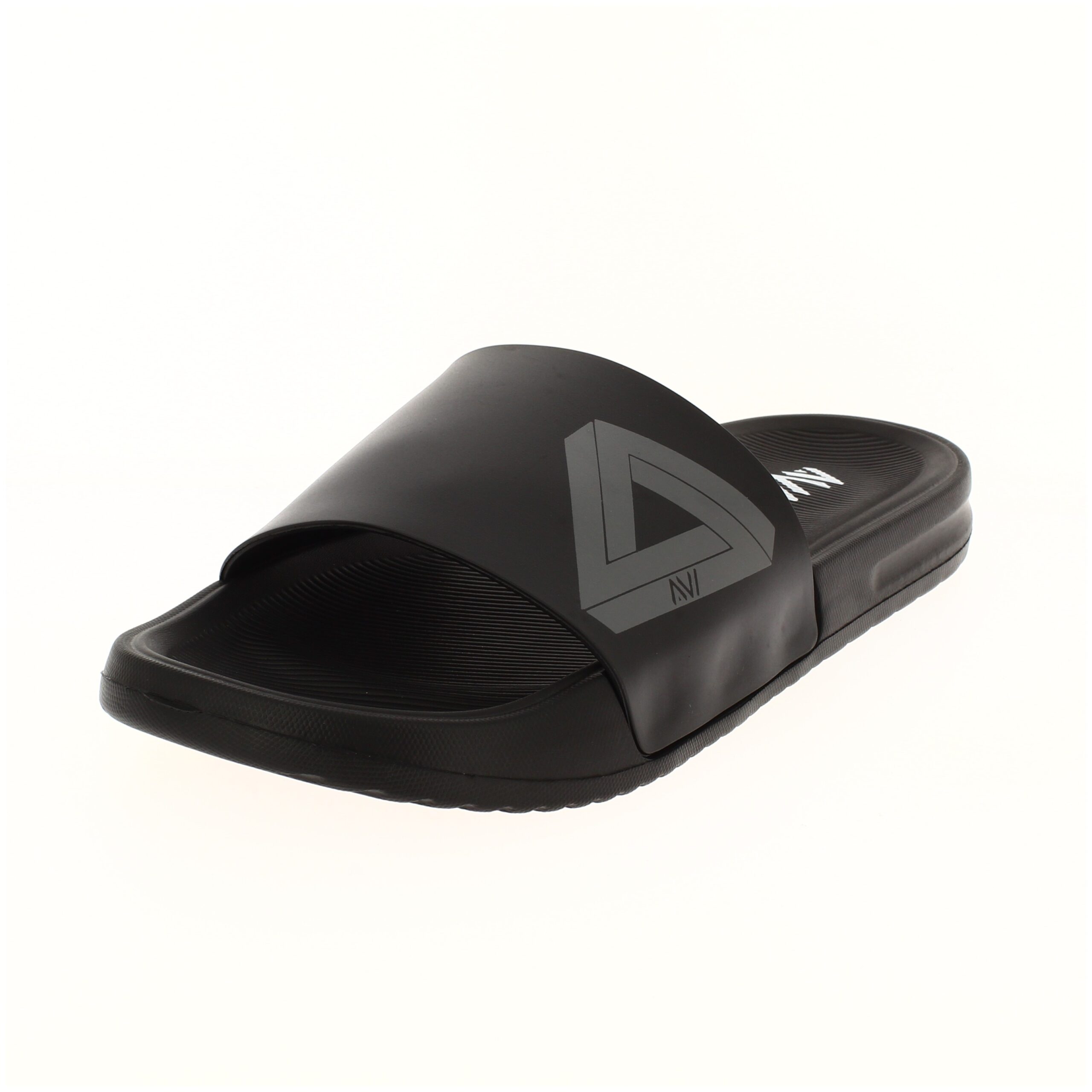 AVI Men Casual Slip-On Slider Black
