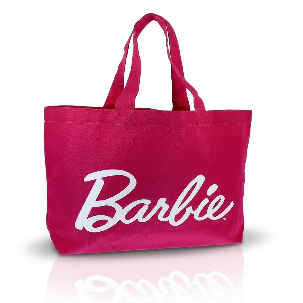 Barbie Girls Tote Bag Dark Pink