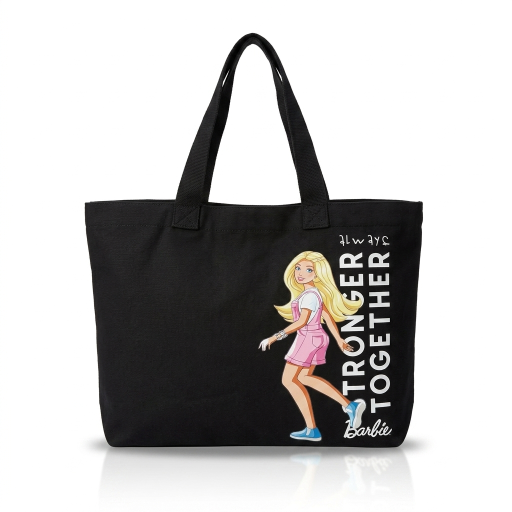 Barbie Girls Tote Bag Black