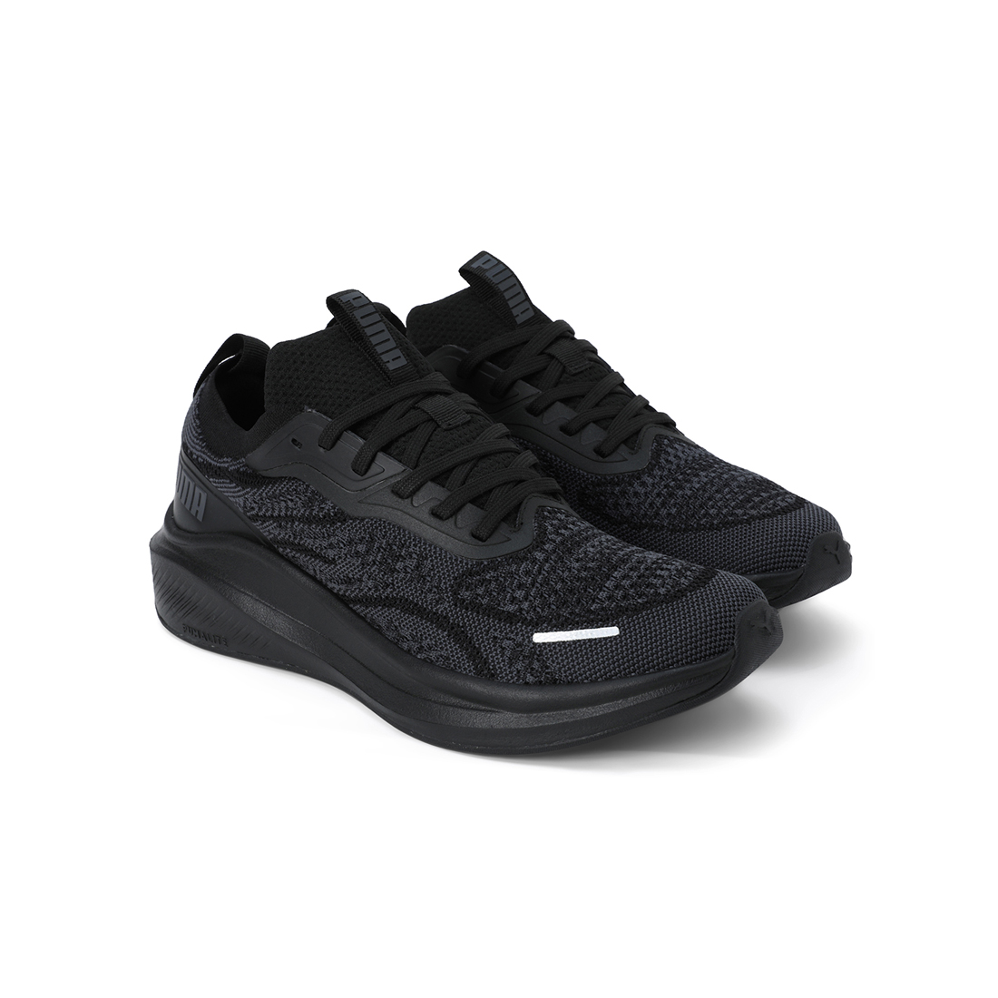 PUMA Unisex Running Shoes Black-Grey