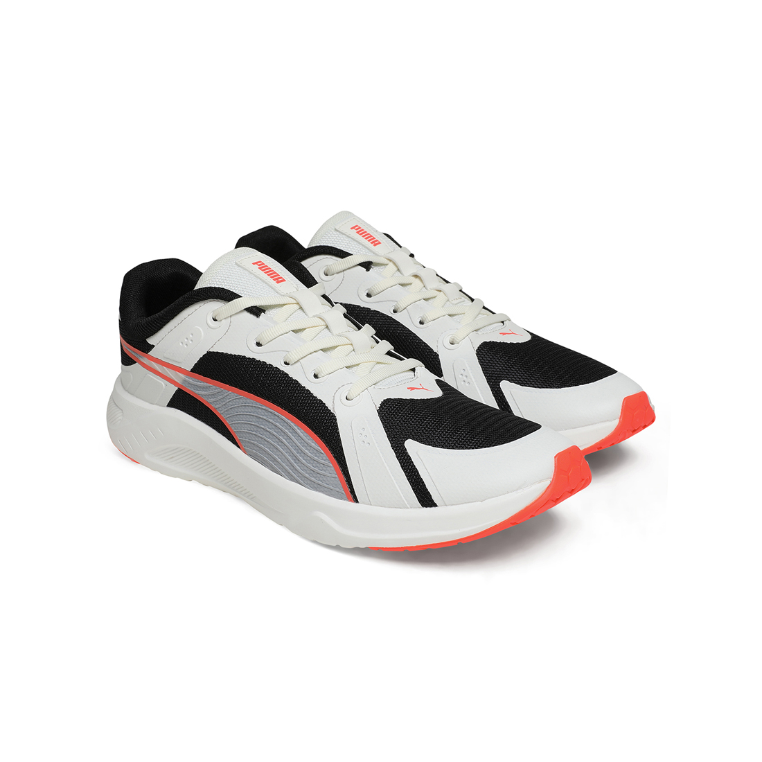 PUMA Unisex Running Shoes Black-Red