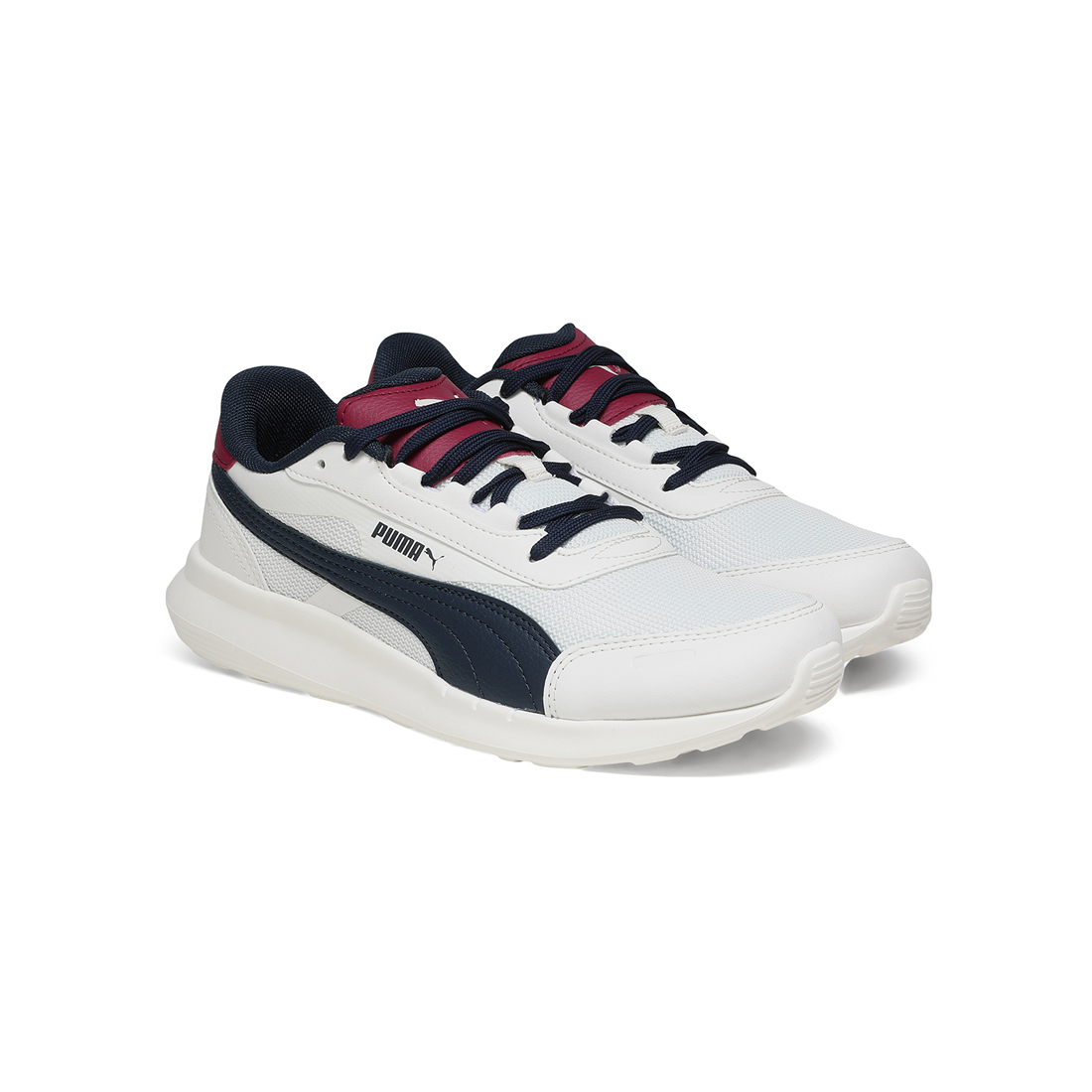 PUMA Unisex Casual Shoes Navy-Crimson