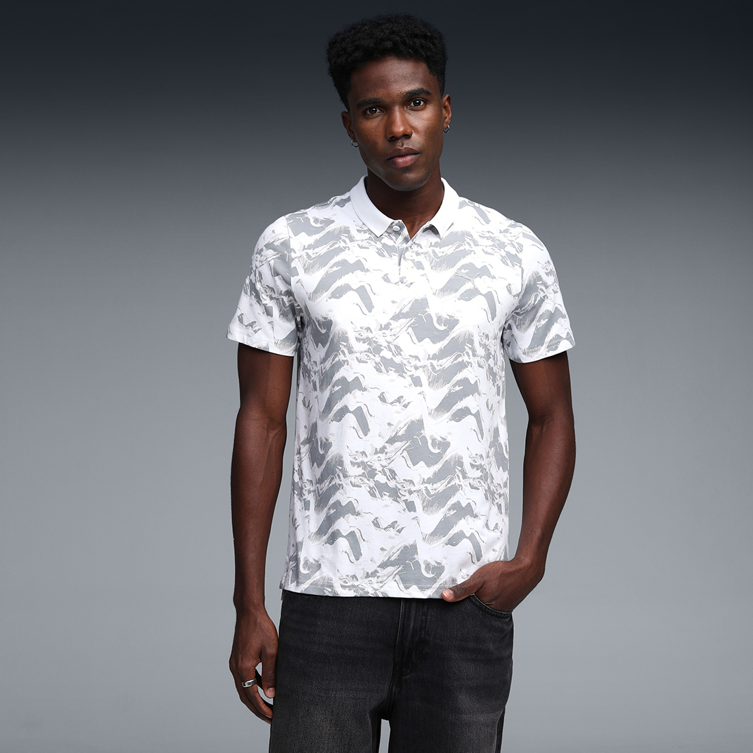 PUMA Men Casual Polo White
