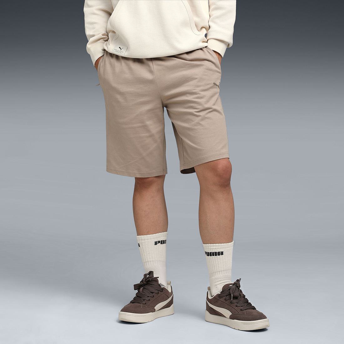 PUMA Men Casual Shorts Ice Coffee