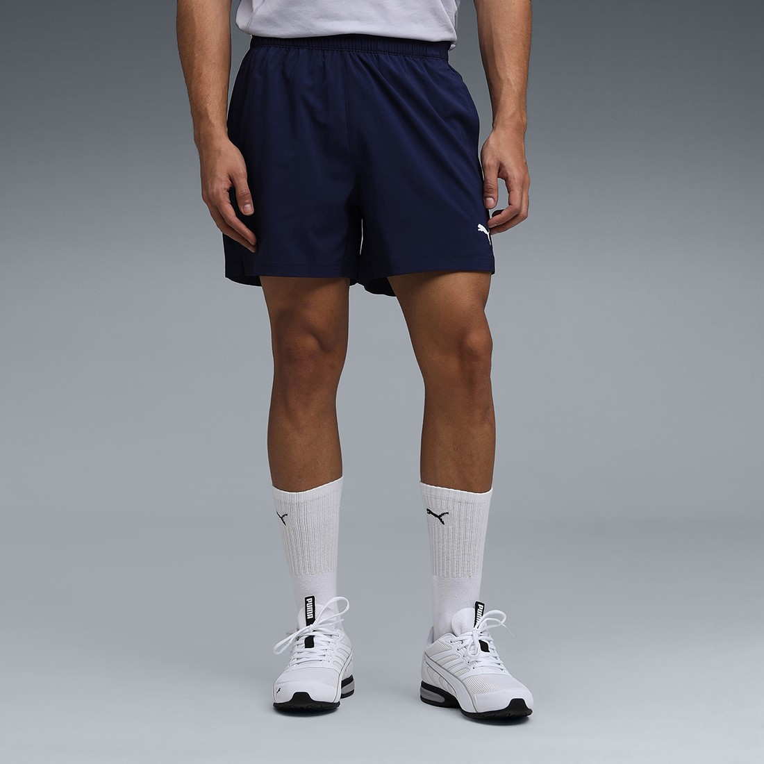 PUMA Men Casual 5" Short Blue