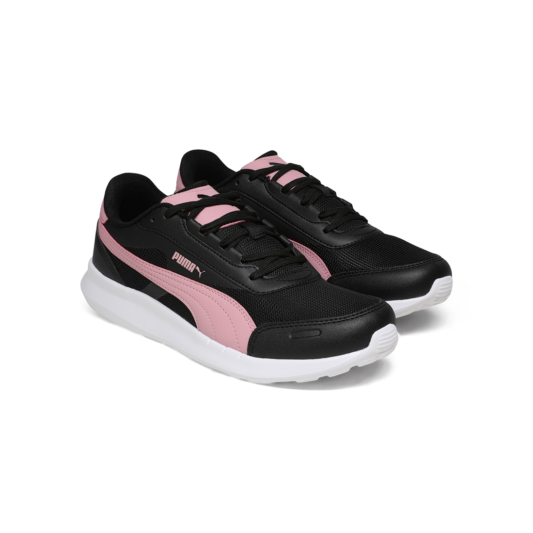 PUMA Unisex Casual Shoes Black-Pink