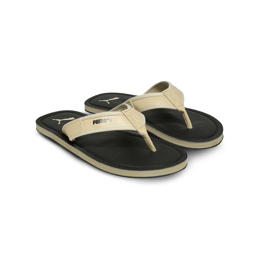PUMA Men Casual Slippers Black-Almond