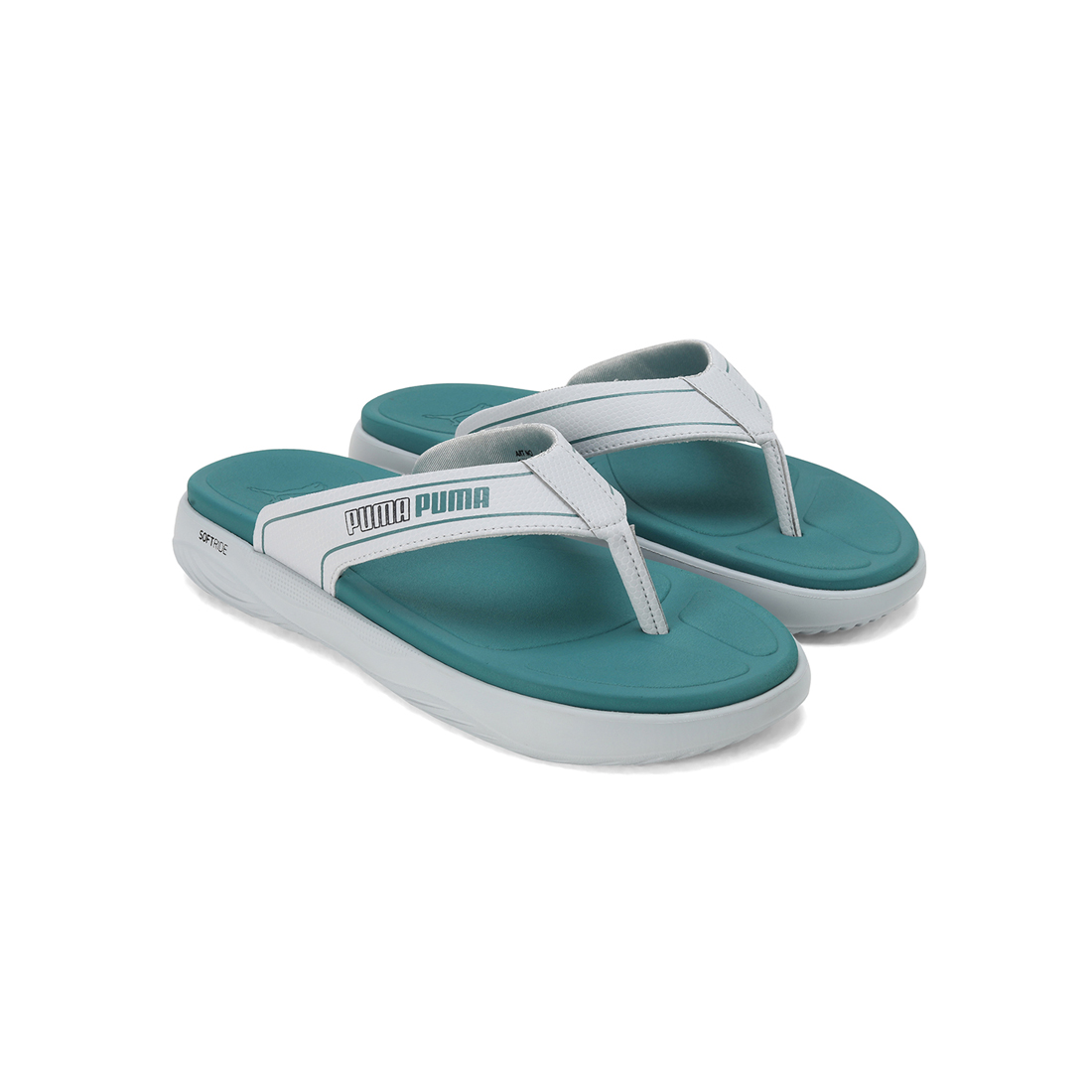 PUMA Unisex Casual Slippers Gray-Green