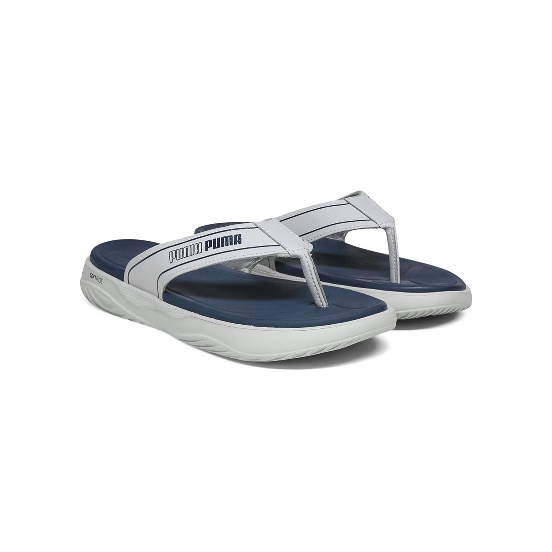 PUMA Unisex Casual Slippers Blue-Gray