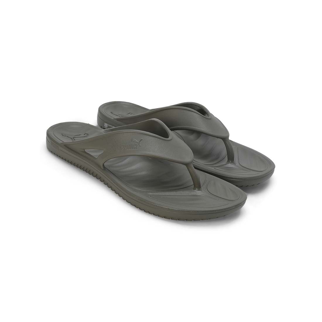 PUMA Unisex Casual Slippers Covert Green