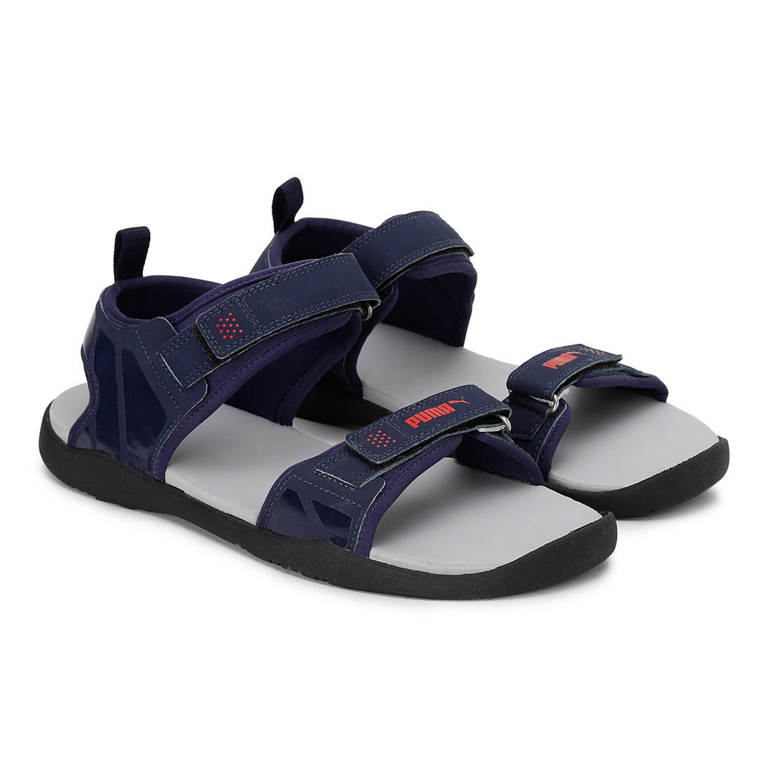 PUMA Men Casual Sandals Navy-Red