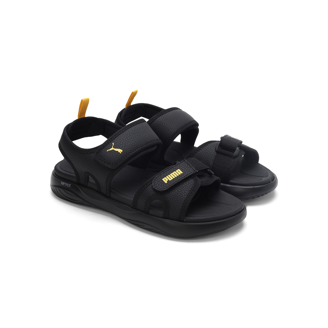 PUMA Men Casual Sandals Black-Gray