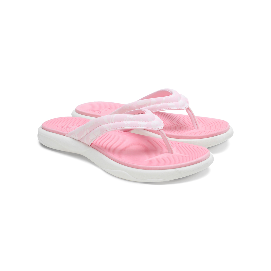 PUMA Women Casual Sandals Pink -White