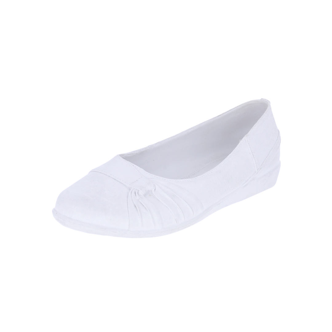 DSI SUPERSPORT Girls School Shoes Ballerina White Ages of 10 - 16 years