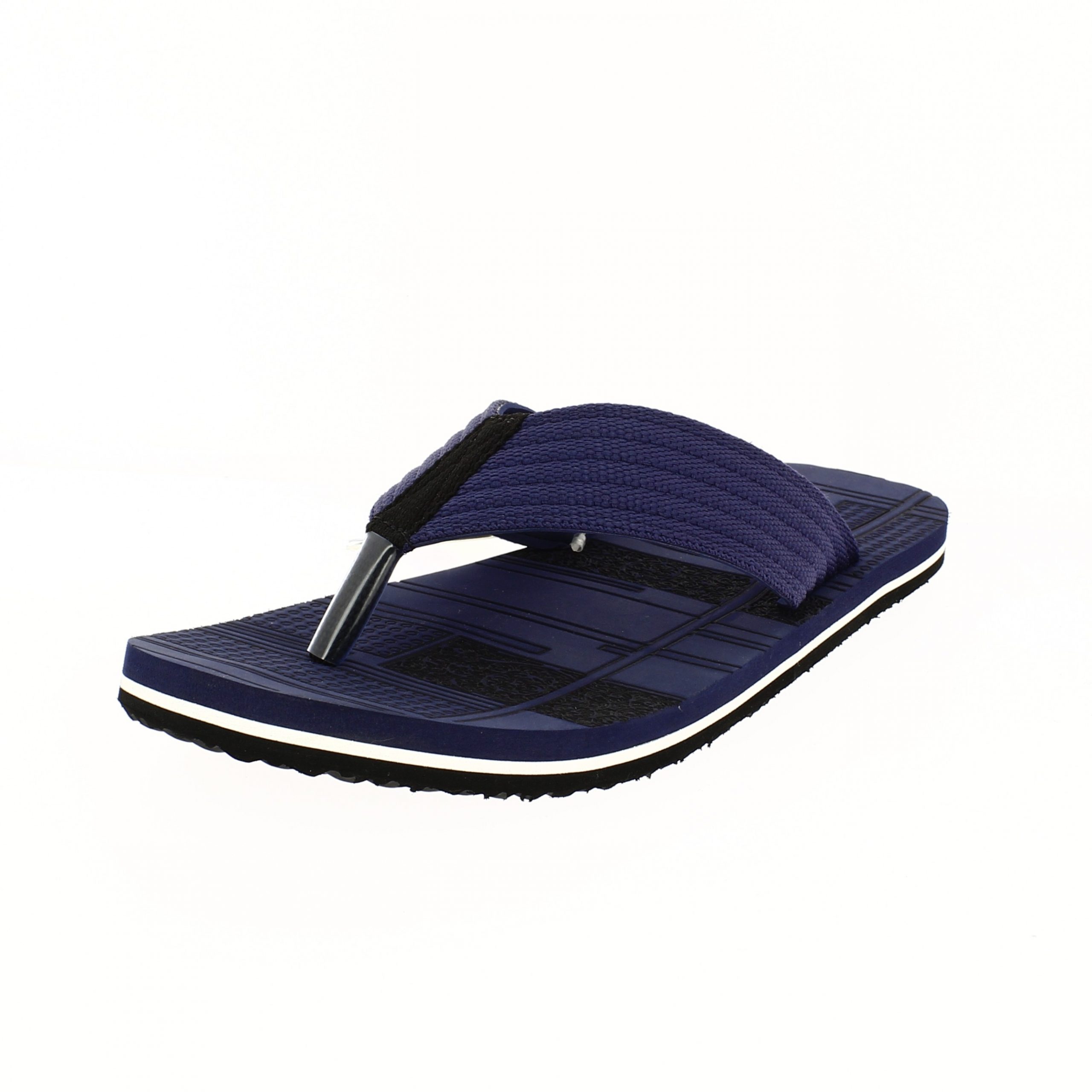 Tamik Men Casual Slipper Black, Navy Blue