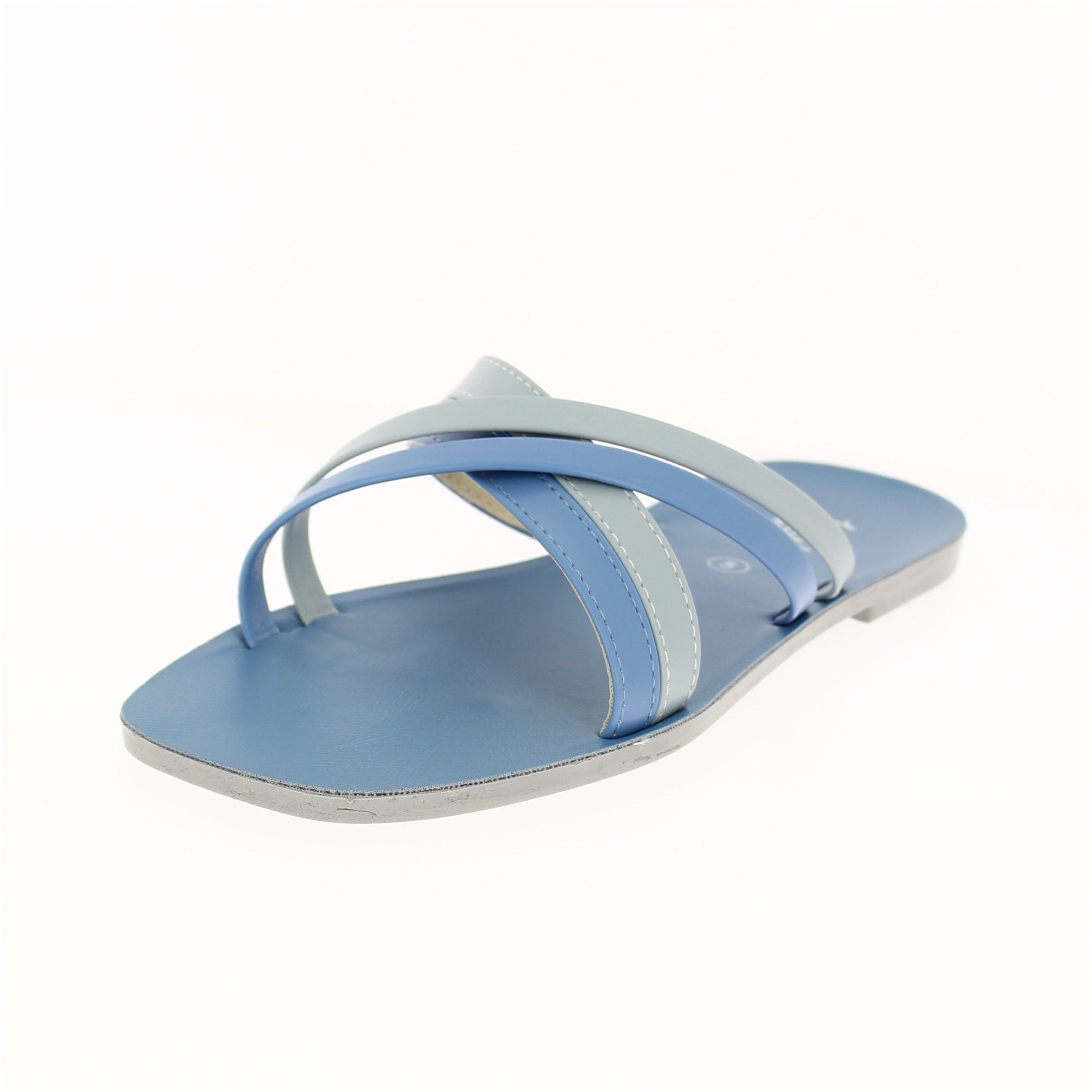 U Softo Women Casual Slip-on Slipper L Blue
