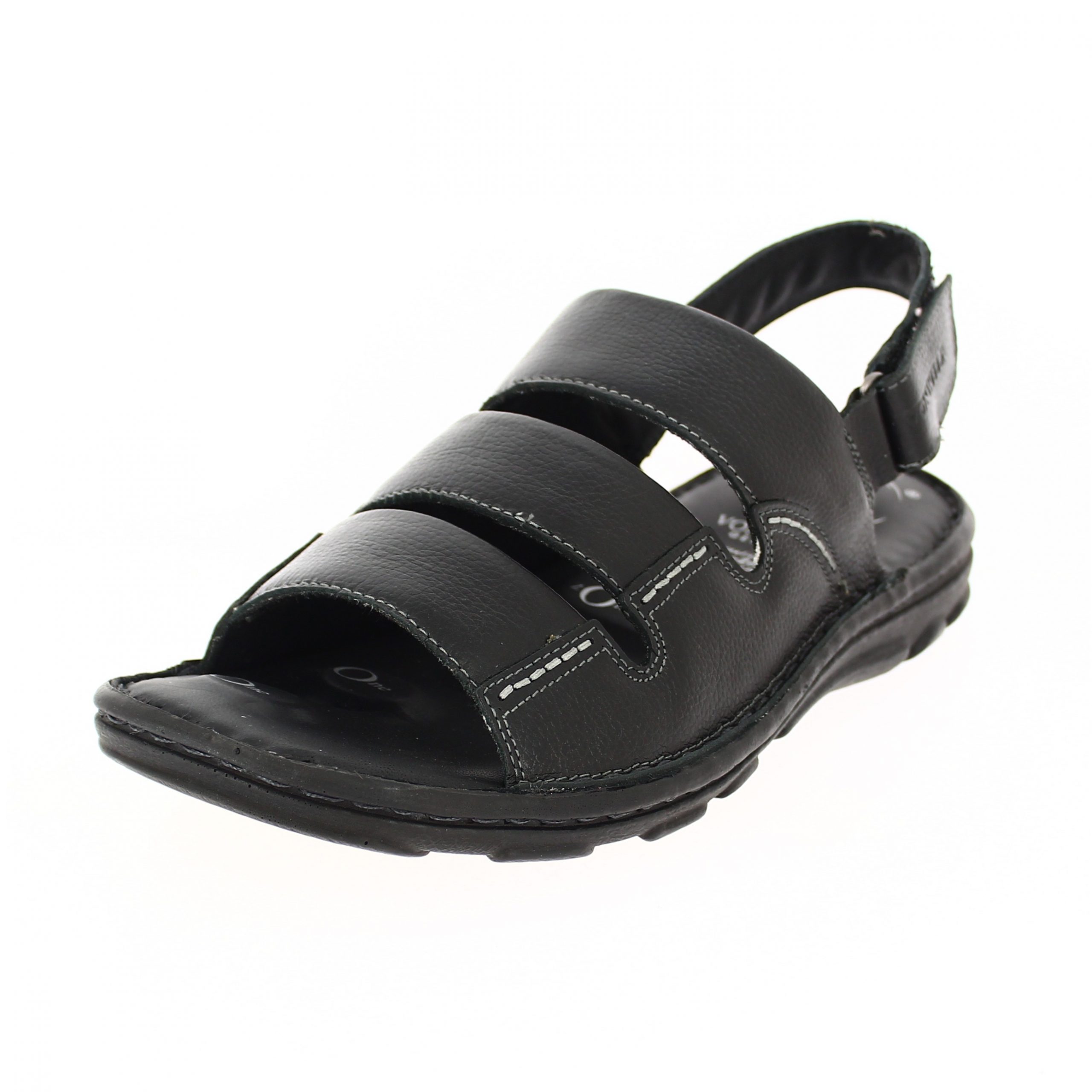 Von Wellx Men Casual Slip-on Sandals Black