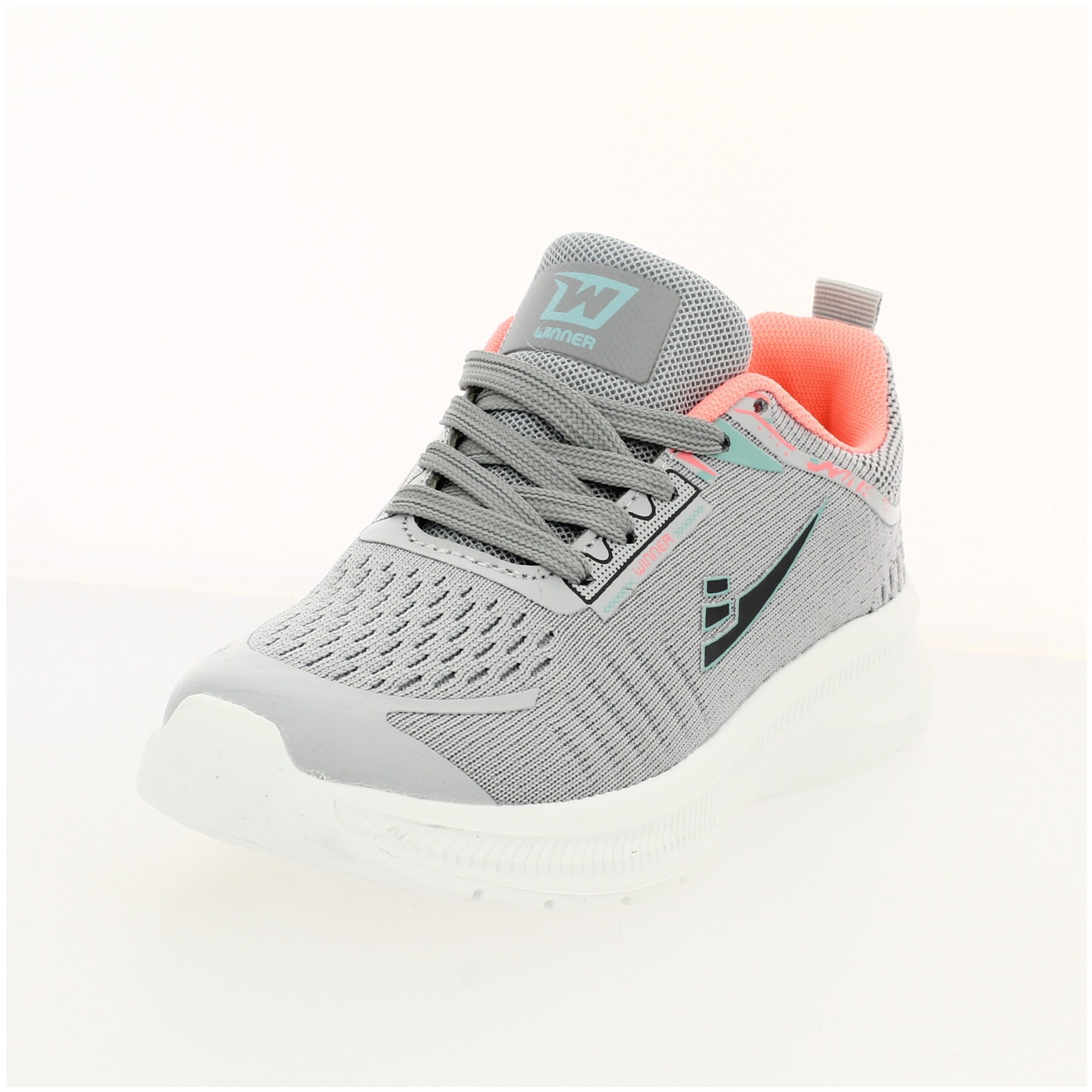 Winner Boys Casual Lacing Shoes LIGHT GRAY