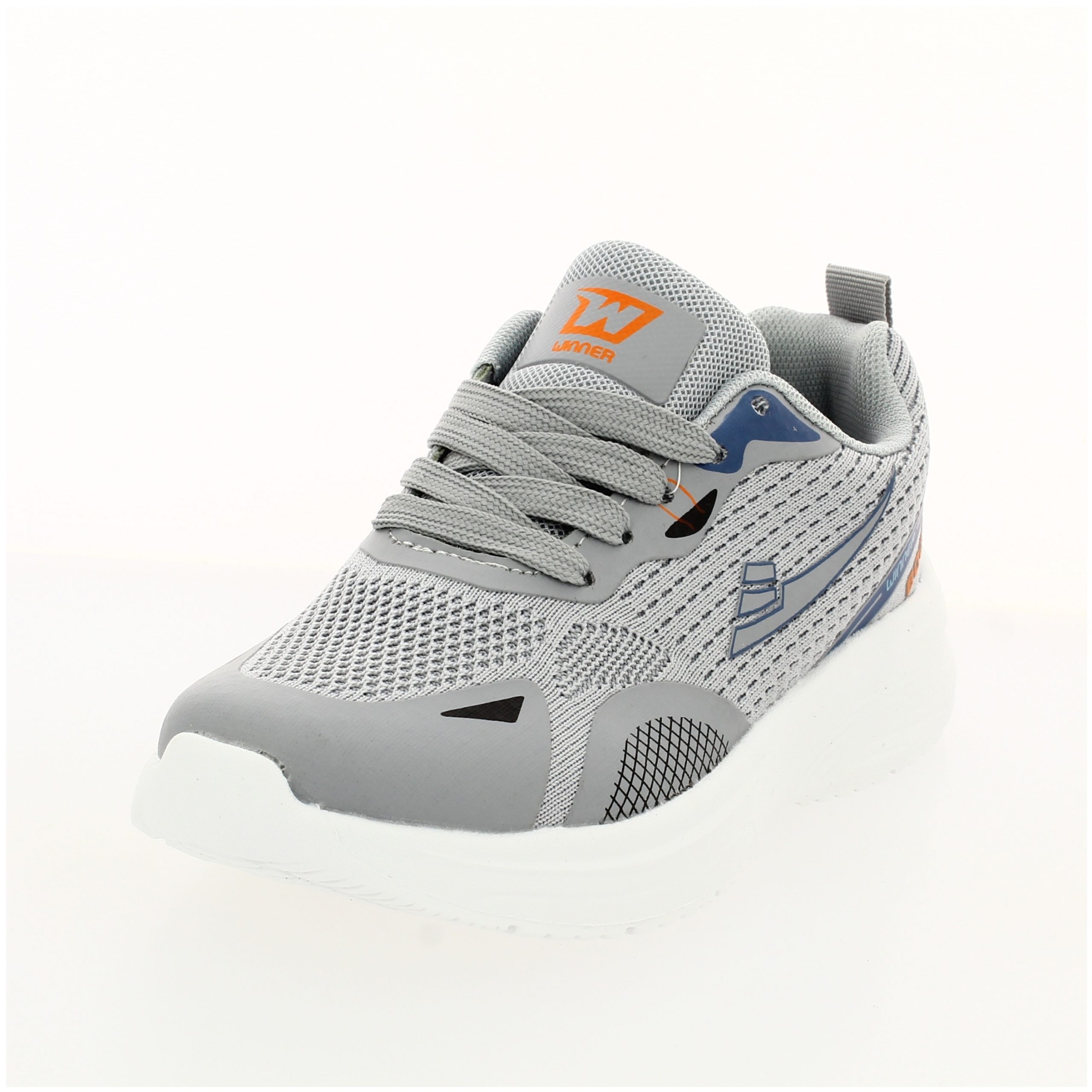 Winner Boys Casual Lacing Shoes LIGHT GRAY