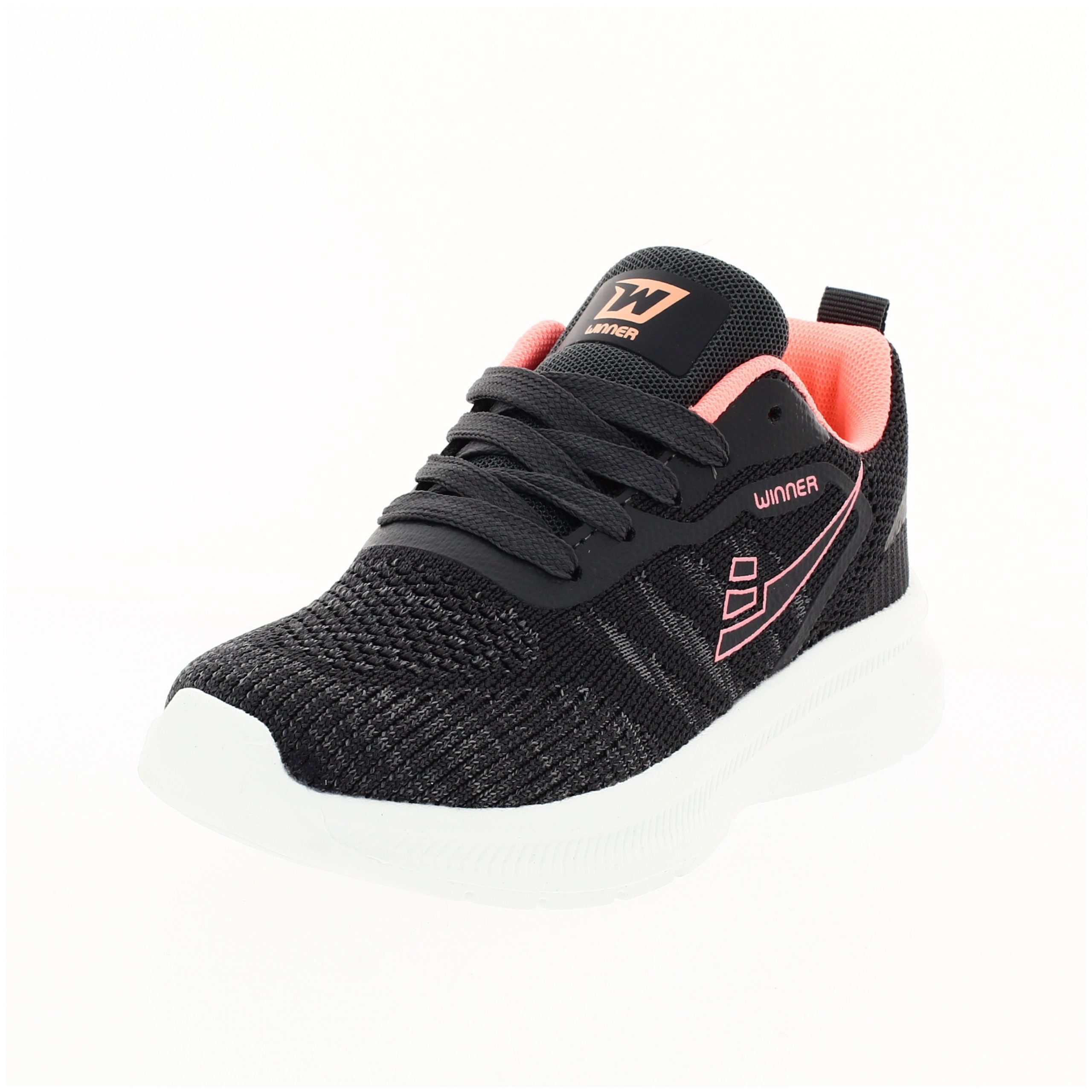 Winner Girls Casual Lacing Shoes GRAY