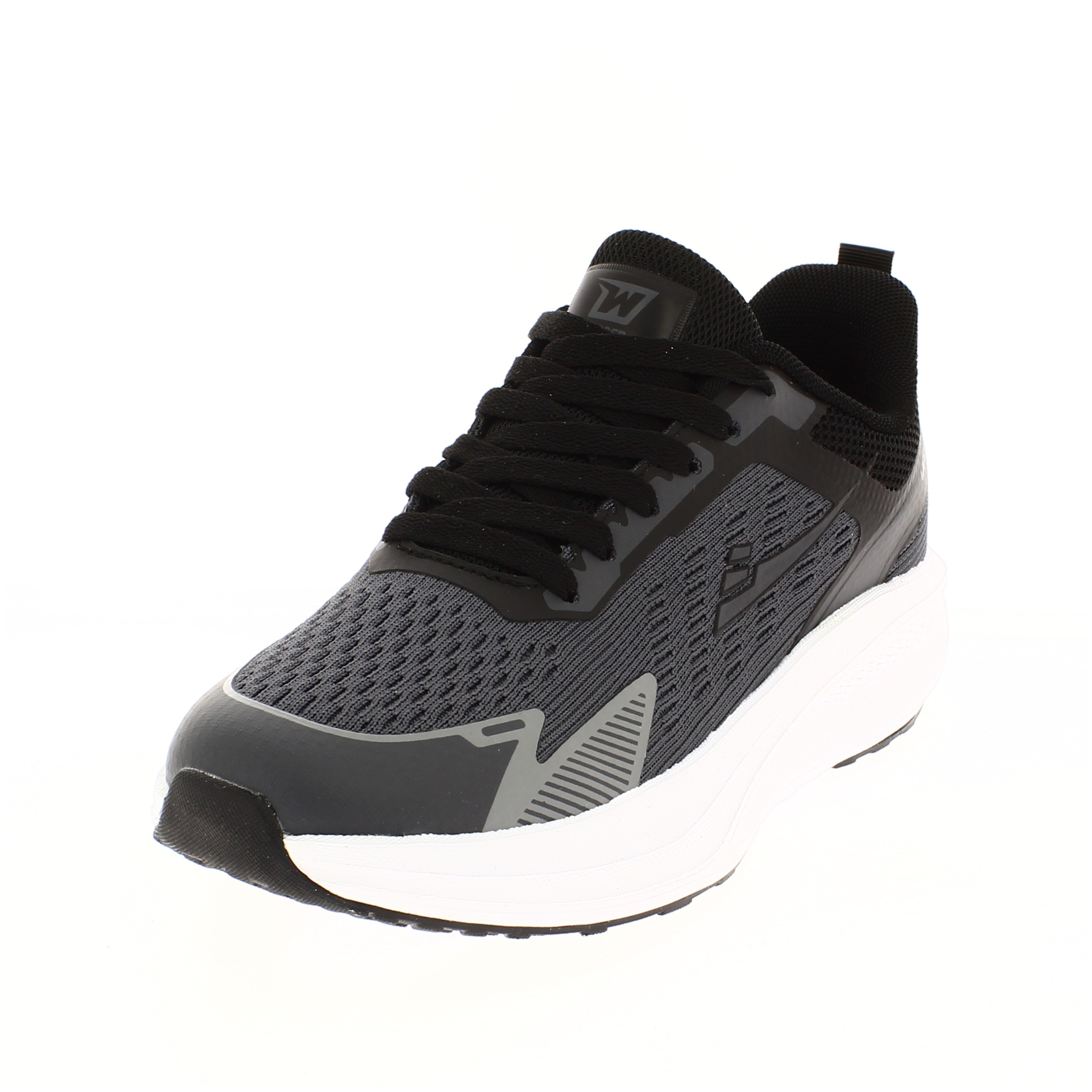 Winner Men Casual Lacing Shoes BLACK