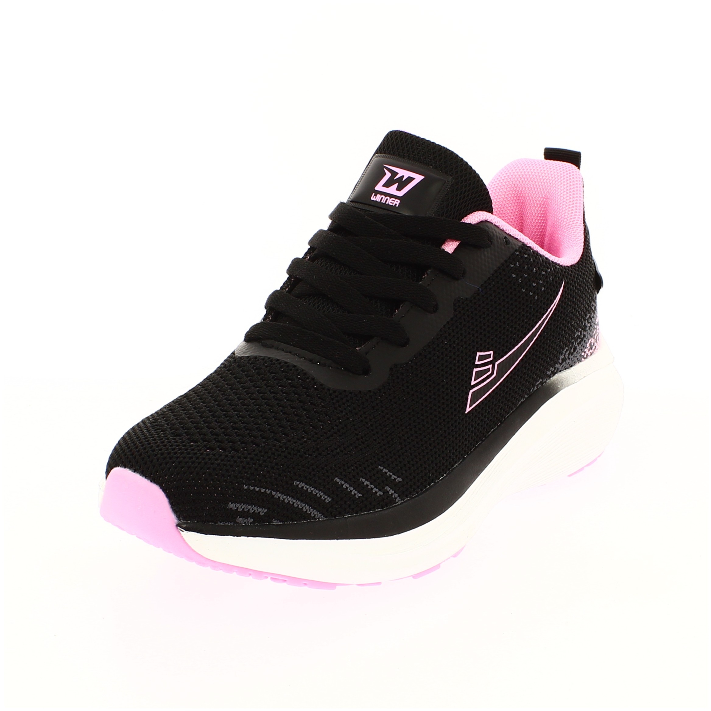 Winner Women RUNNING Lacing Shoes BLACK