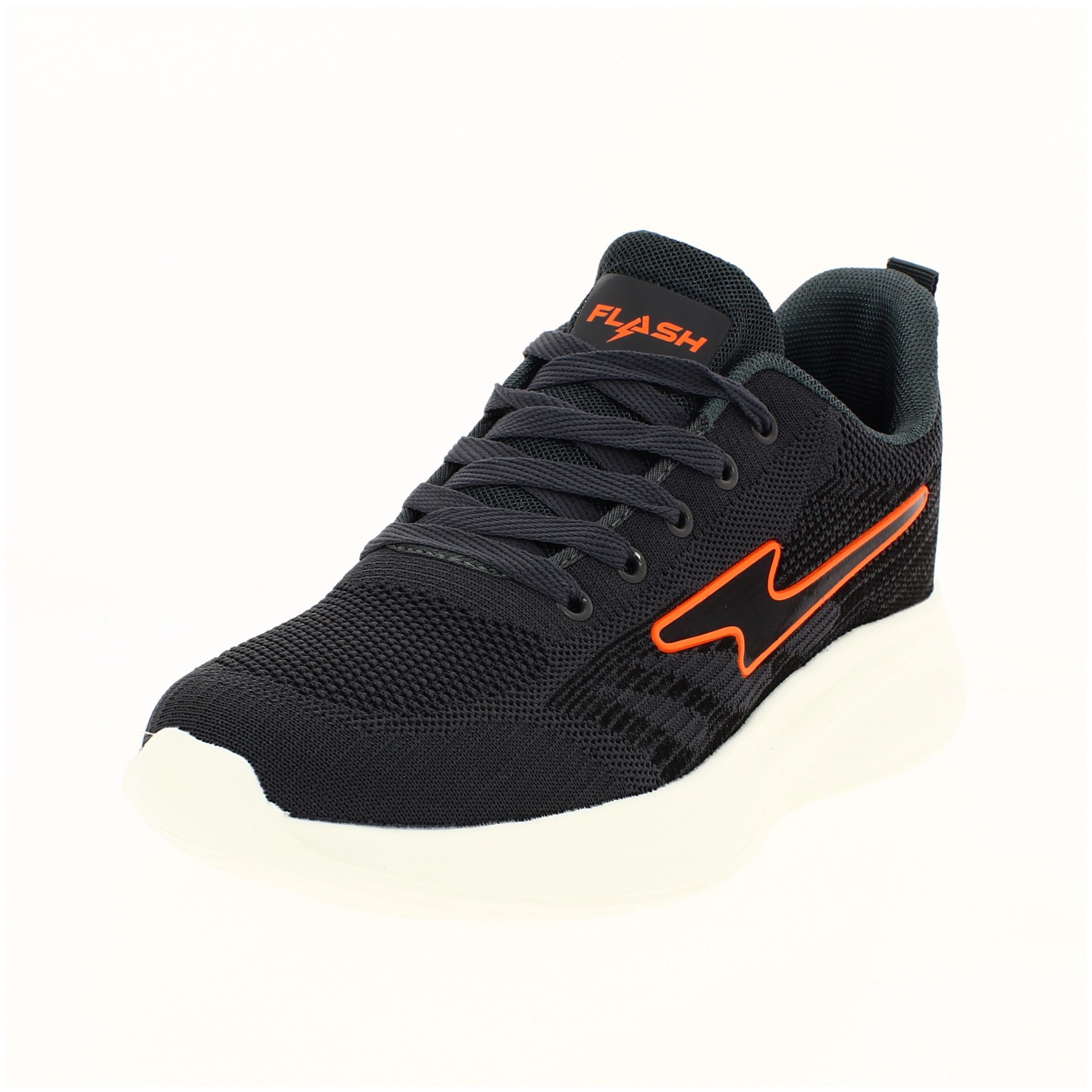 Flash Men Casual Lacing Shoes DARK GREY