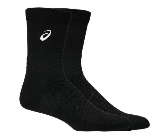 ASICS Asics Resolution Crew Unisex Socks - Black