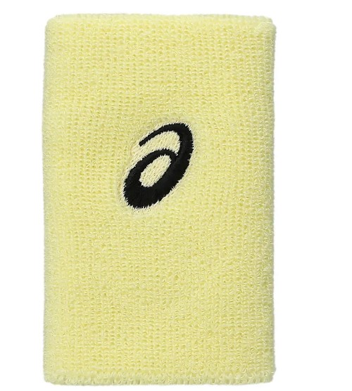 ASICS Wrist Band Long Unisex Wrist Band - Yellow