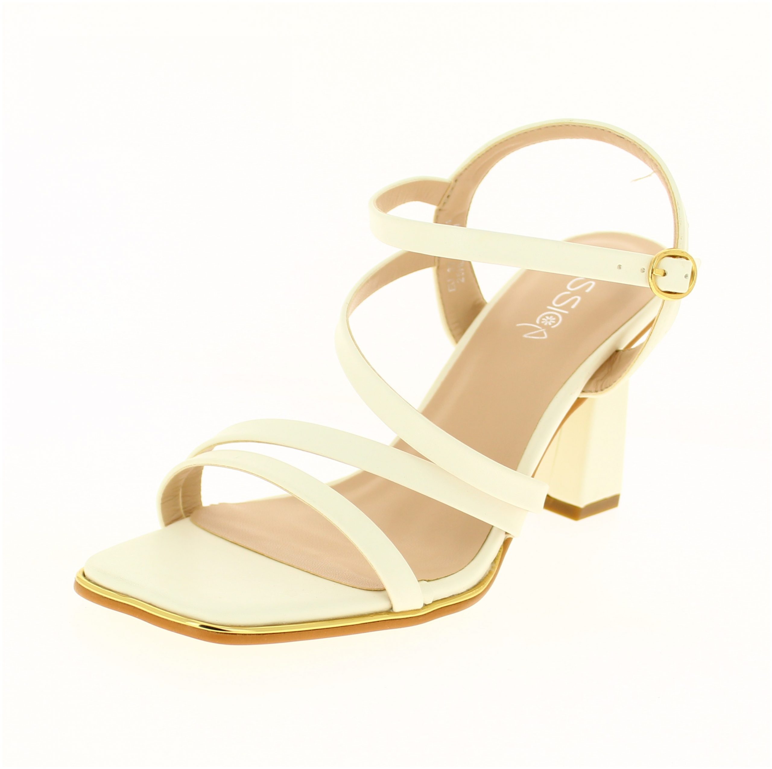 JESSICA Women Formal Slip-On Heels White