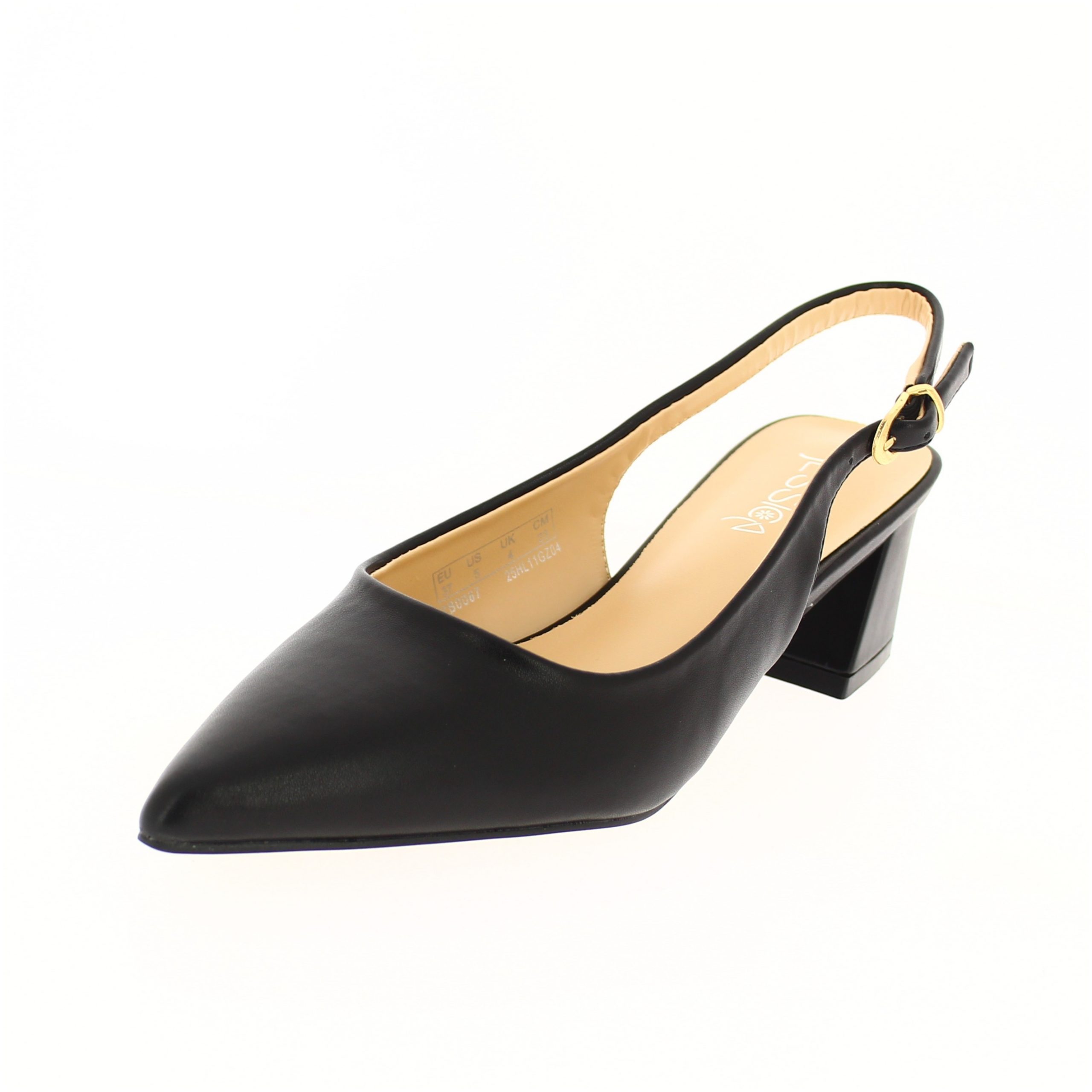 JESSICA Women Formal Sling-Back Heels Black