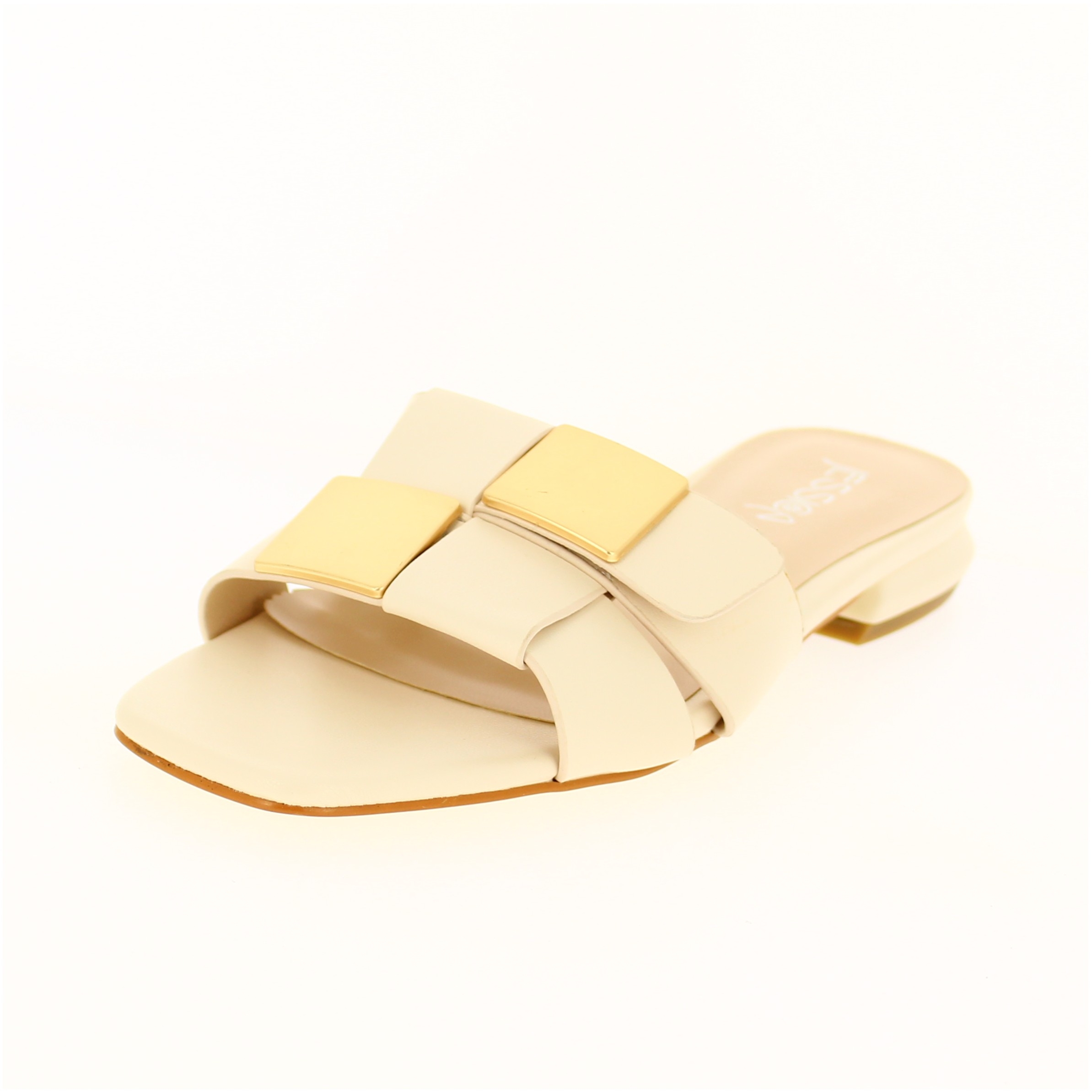 JESSICA Women Formal Slip-On Heels White