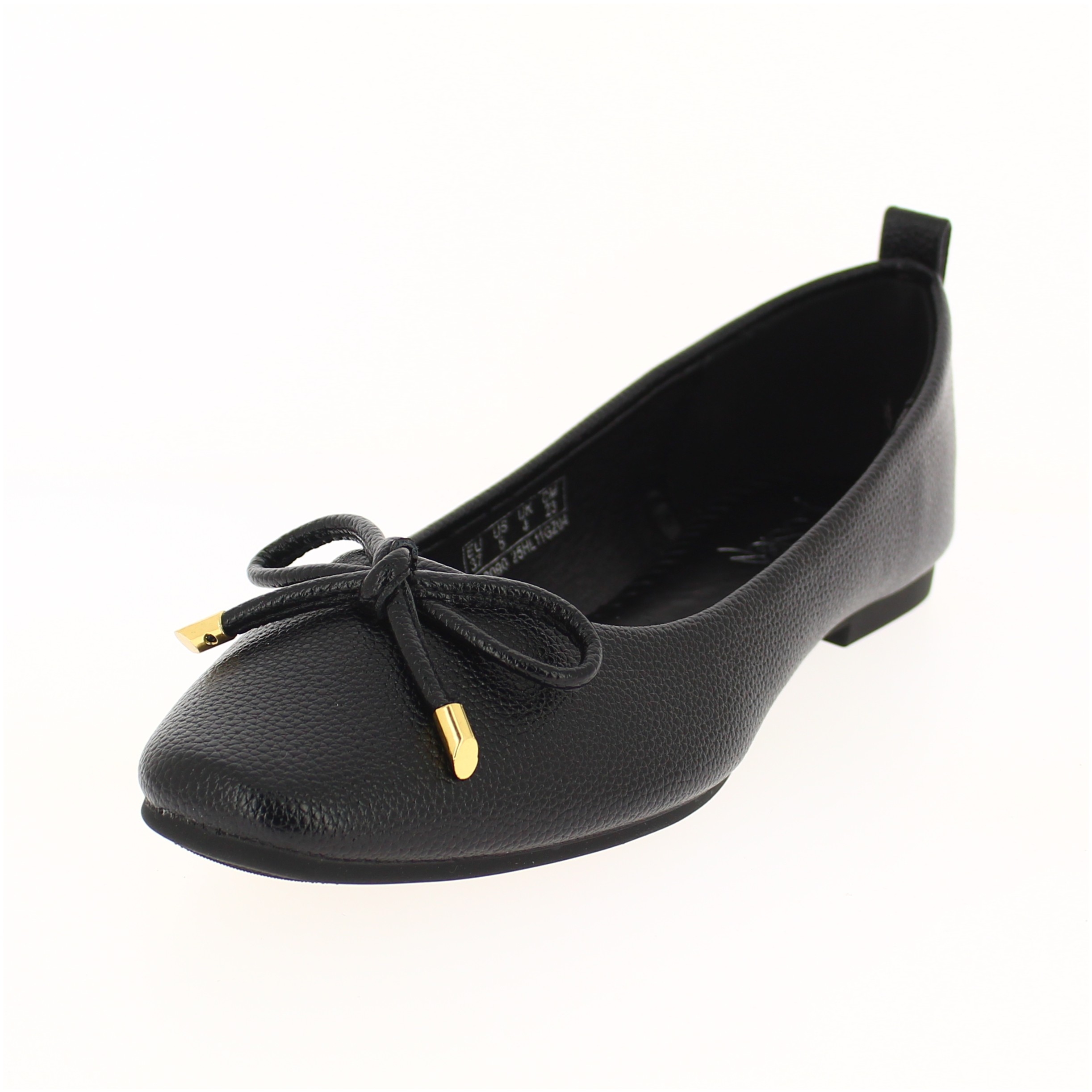 JESSICA Women Formal Ballerina Flats Shoes Black