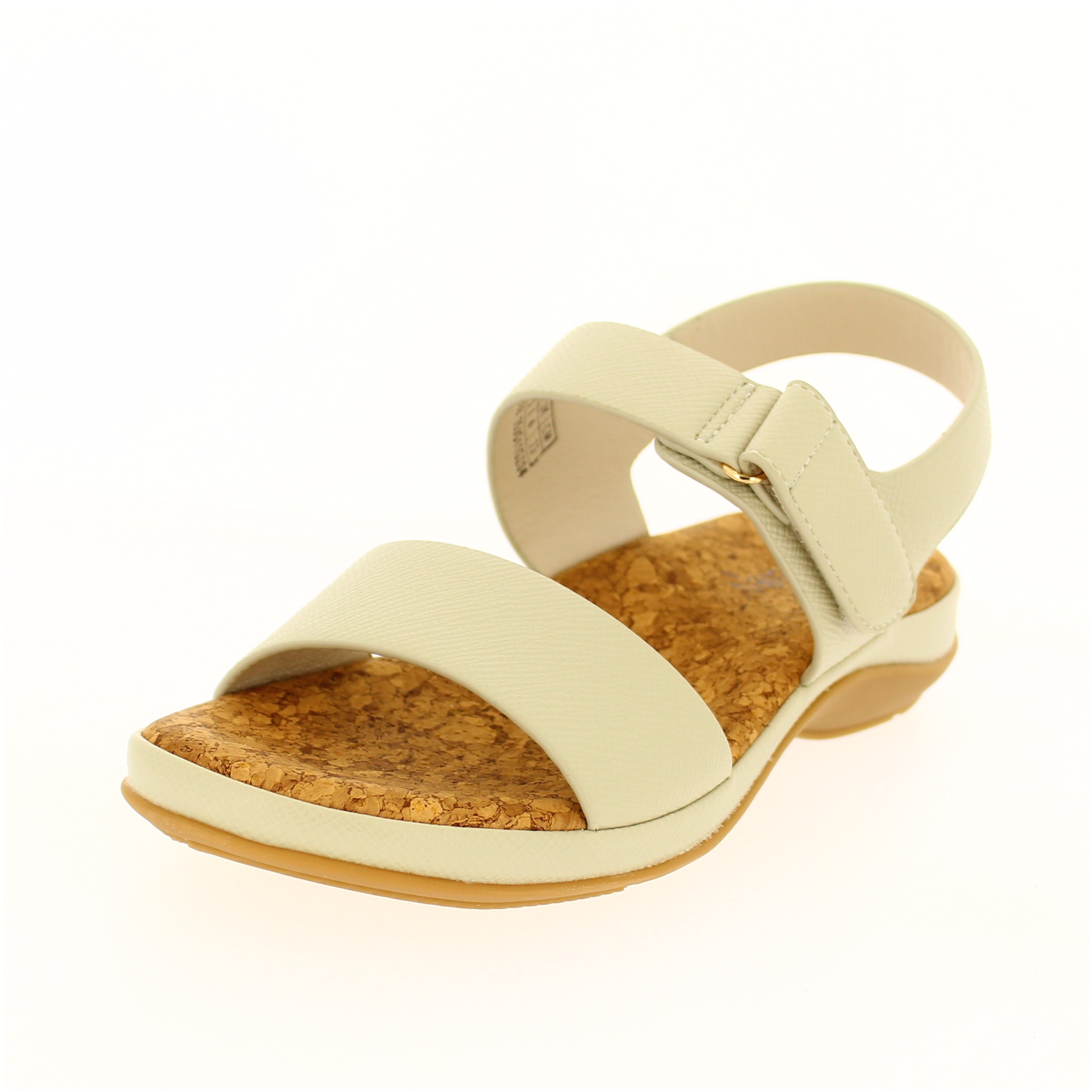 JESSICA Women Casual Slip-On Wedges Beige