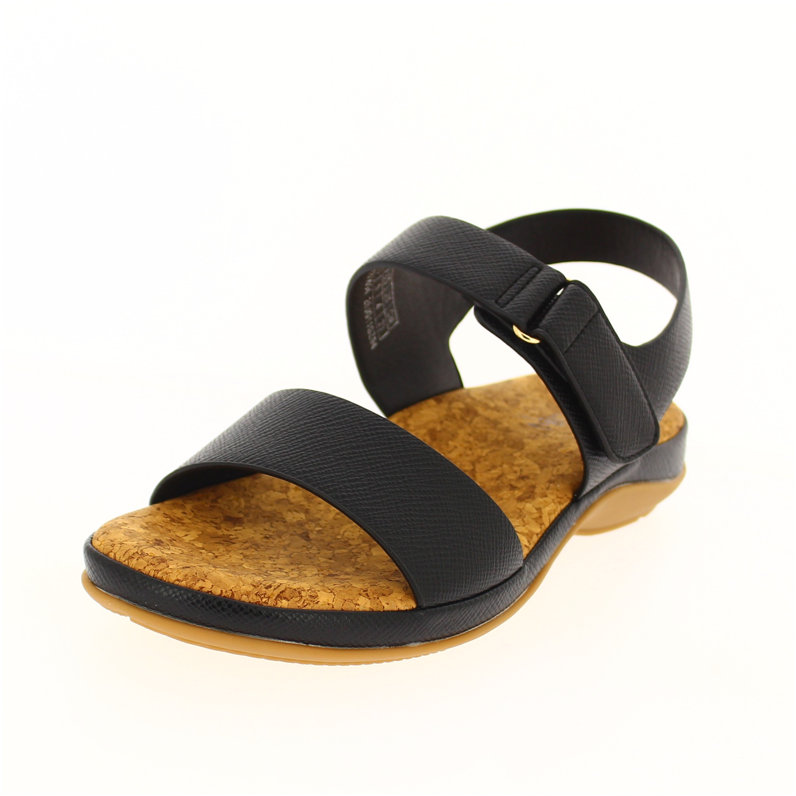 JESSICA Women Casual Slip-On Wedges Black
