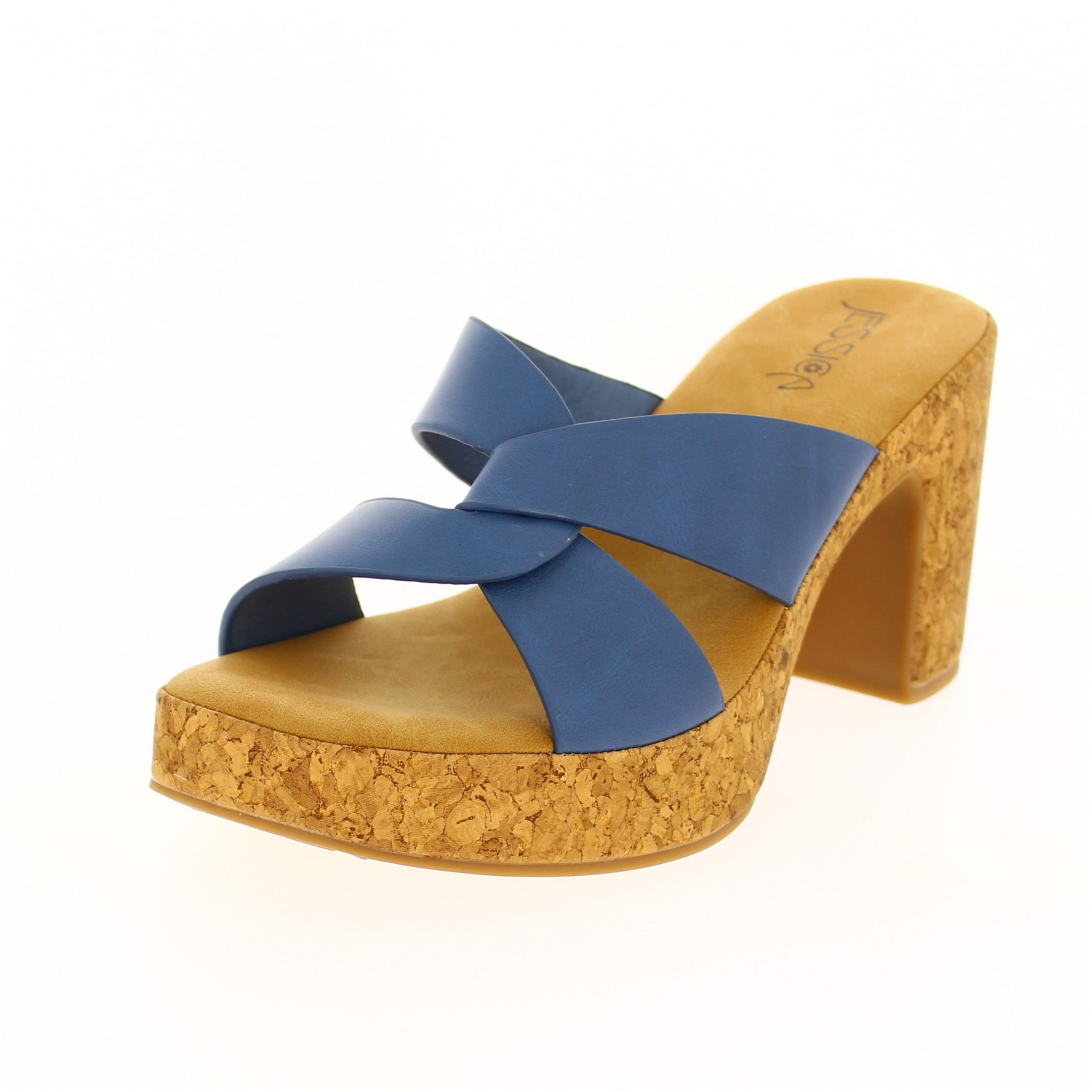 JESSICA Women Formal Slip-On Heels Blue