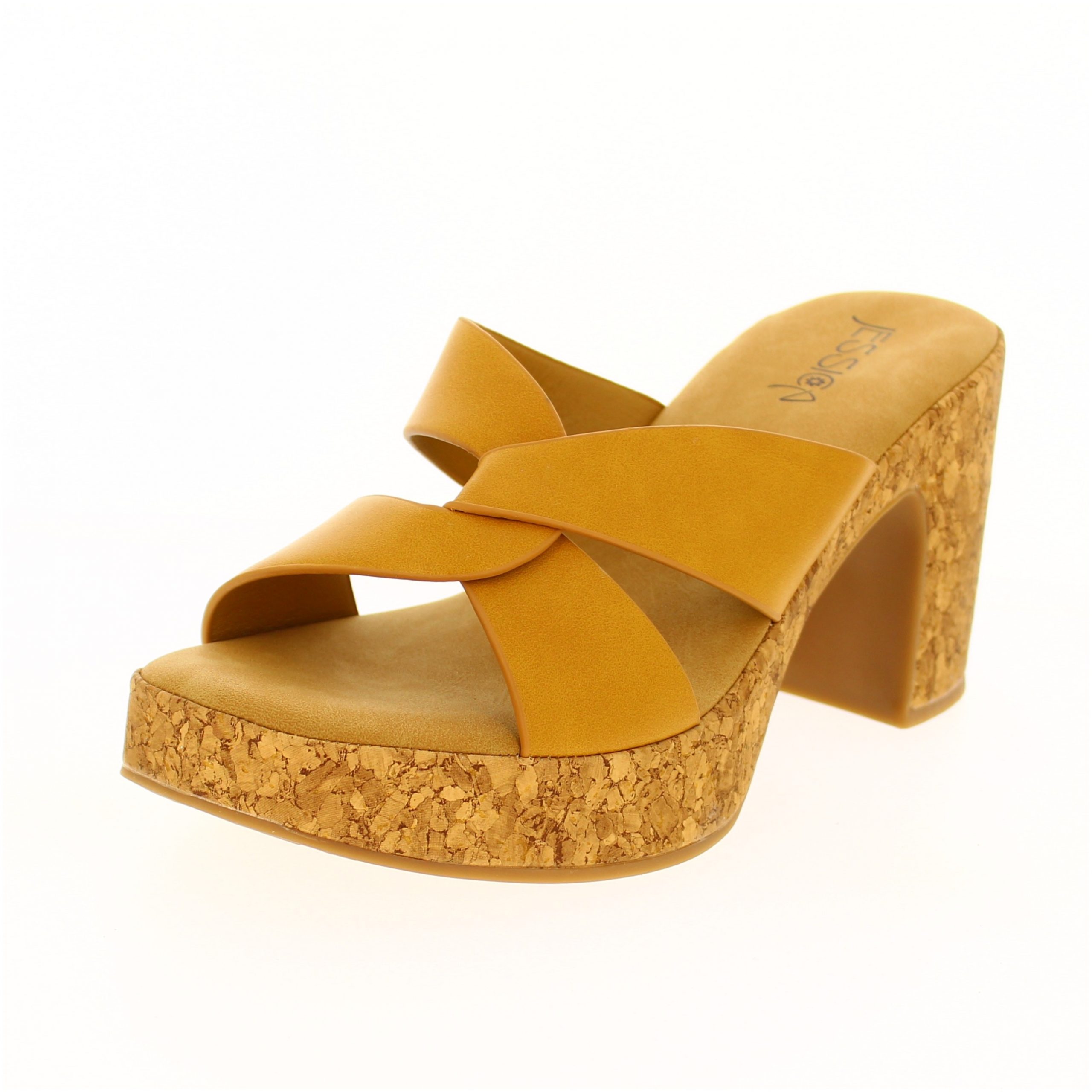 JESSICA Women Formal Slip-On Heels Tan